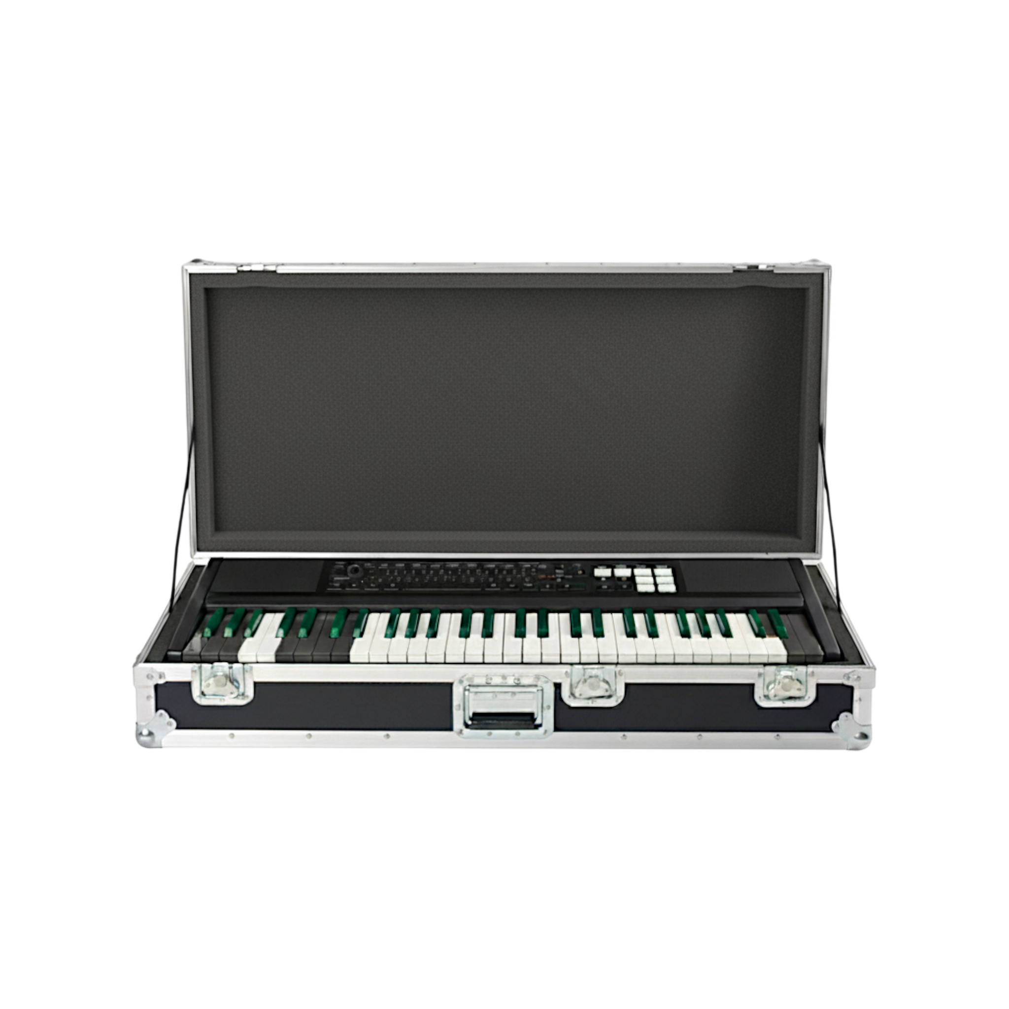Stock Size Keyboard Foam Lined Road Case – 61/76/88 Keys