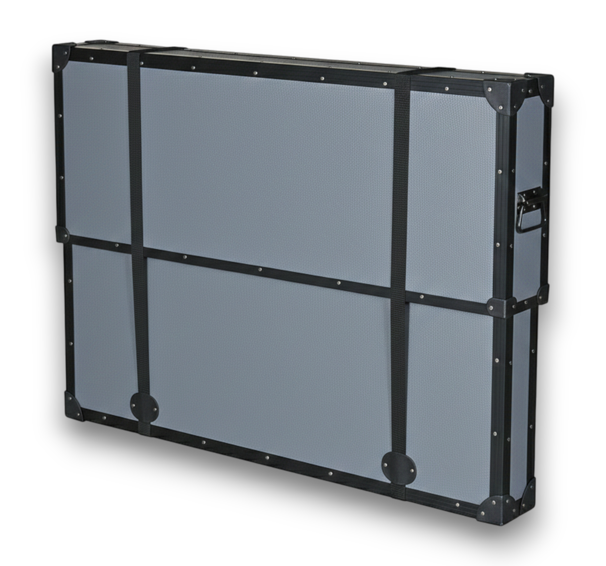 50" Plasma Slim Single TuffBox TV Case | Adjustable Telescoping Lid