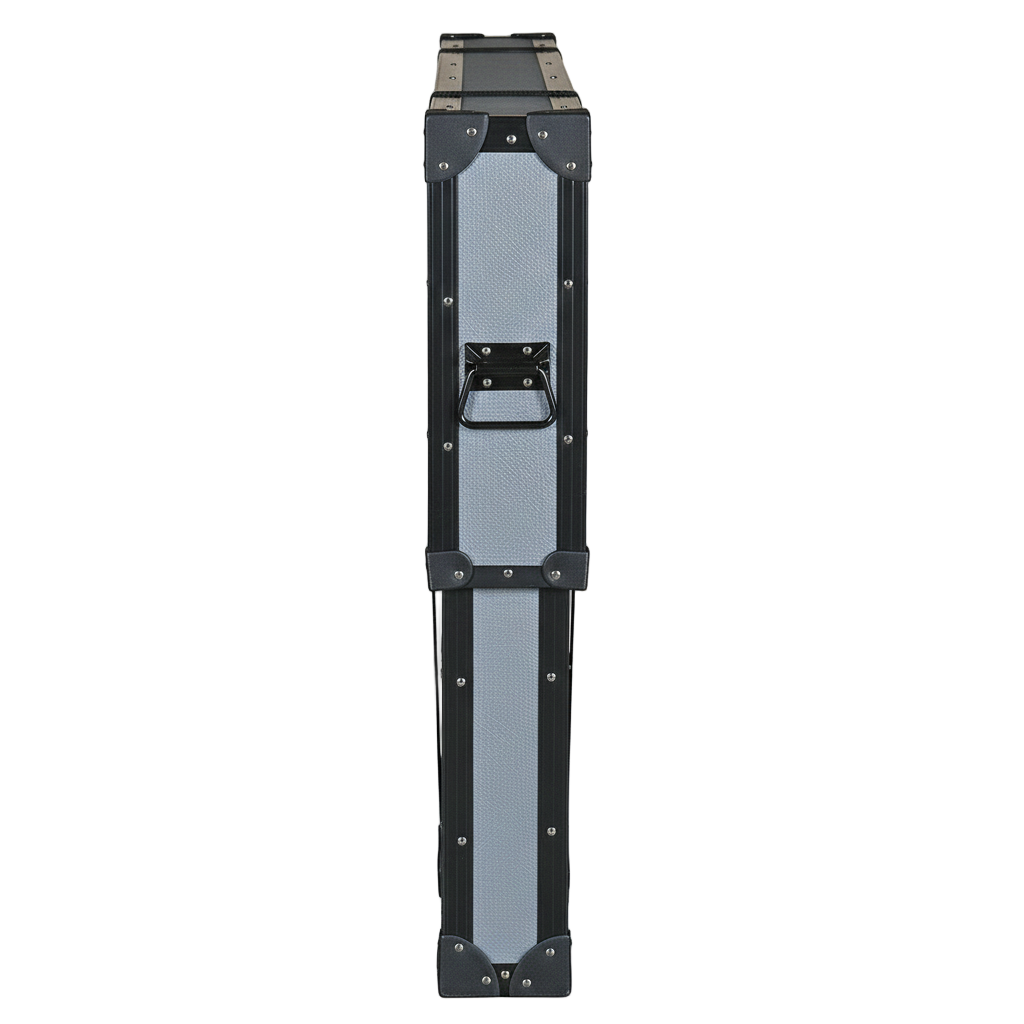 60" Slim Single TV Road Case | Adjustable Telescoping Lid