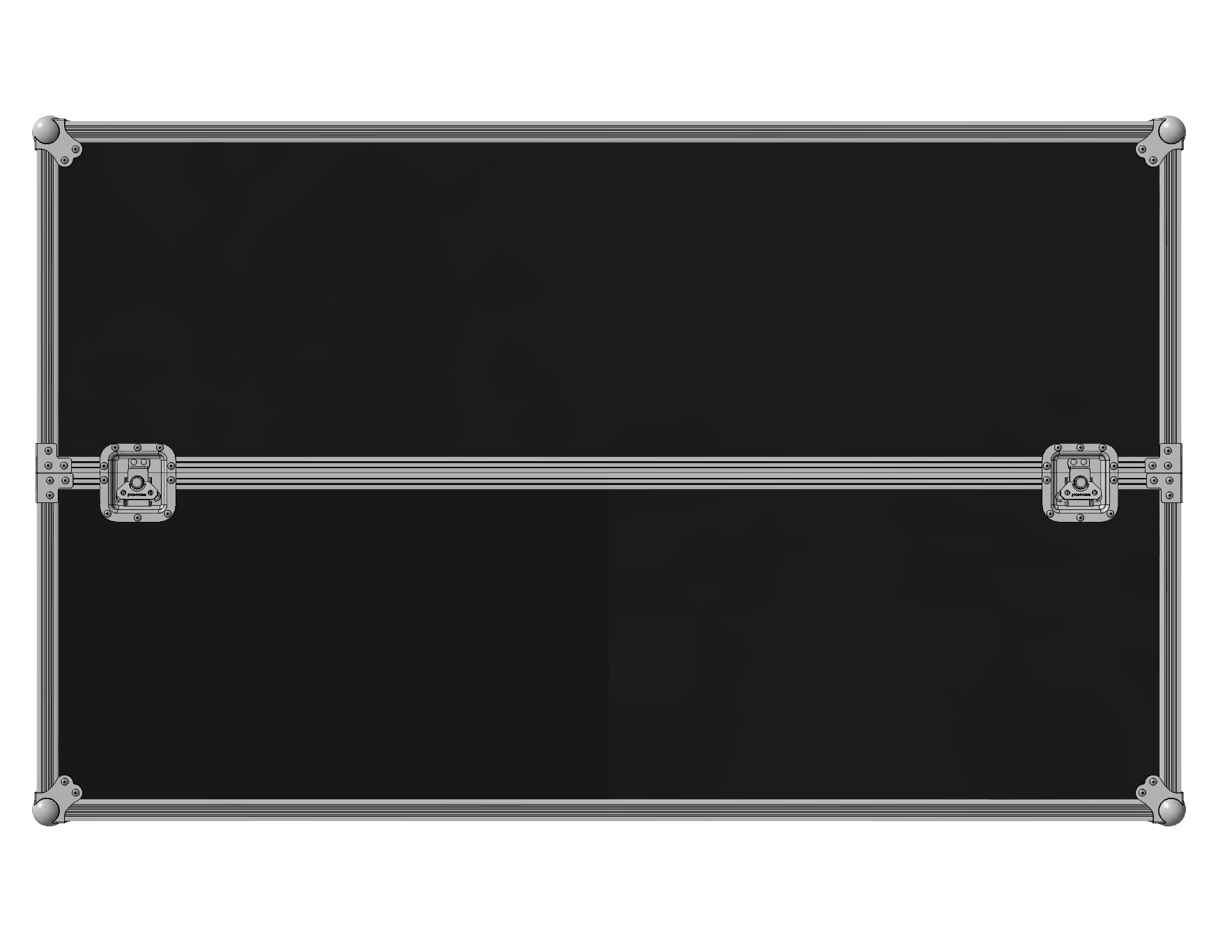 Heavy-Duty 60" LED LCD Plasma ATA TV Case | Custom Foam