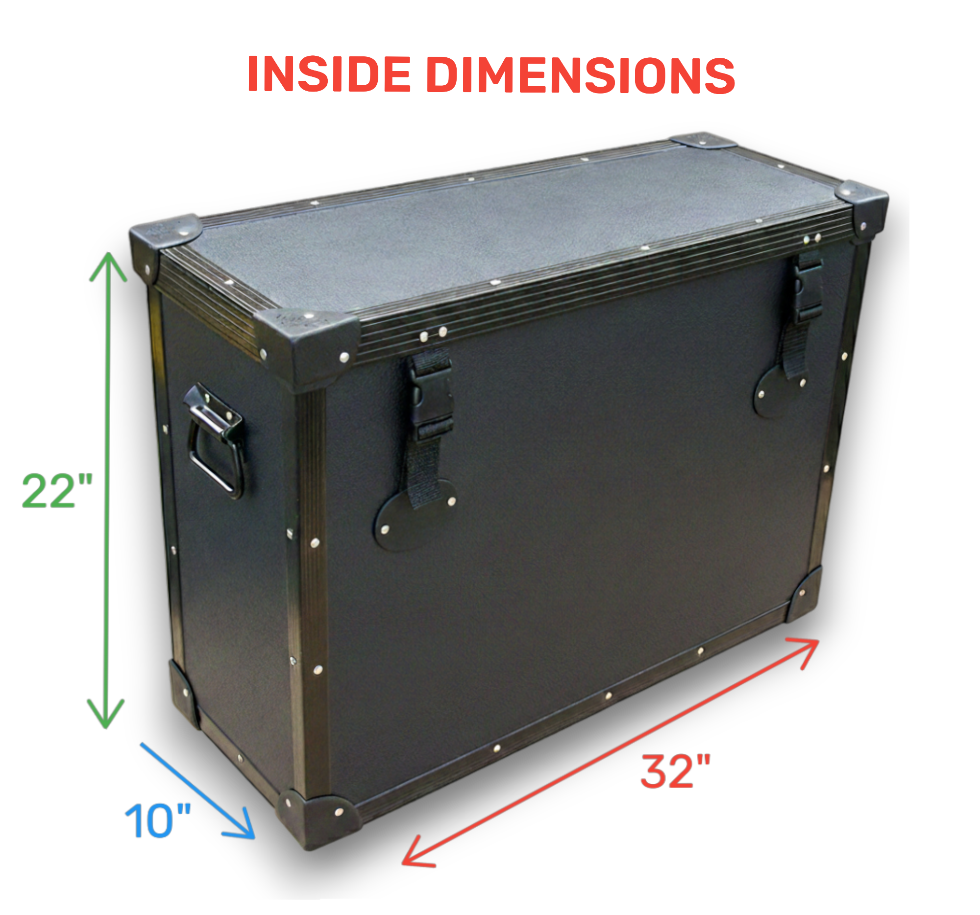 TuffBox 29"-32" LCD Monitor Case | Custom Foam Protective Case