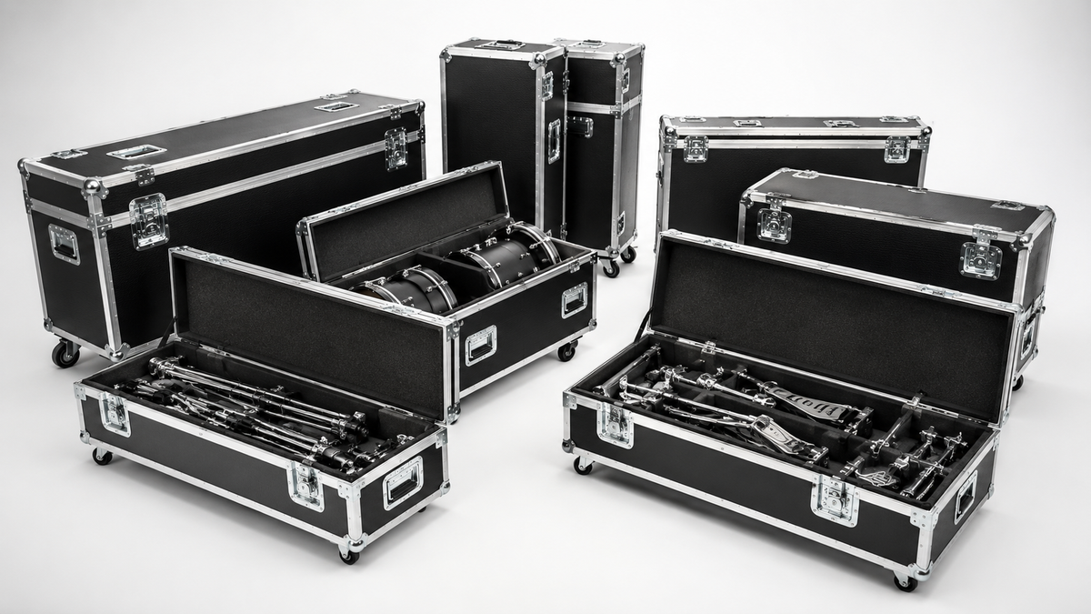 How Touring Drummers Pick Drum Hardware Cases That Last
