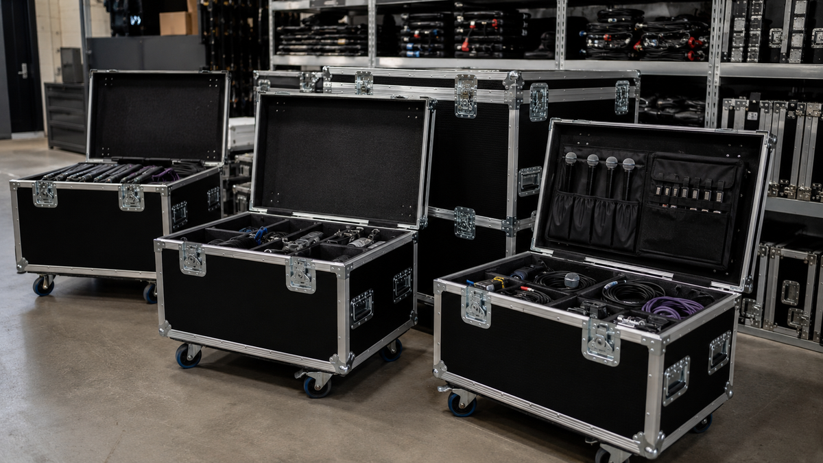 Utility Trunks: The Unsung Hero of AV Rental Inventory