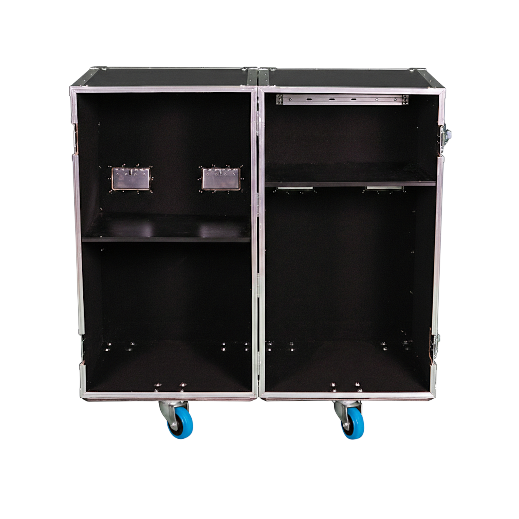 2-Sided Heavy Duty ATA Drum Case with Adjustable Shelves – 20x20x36
