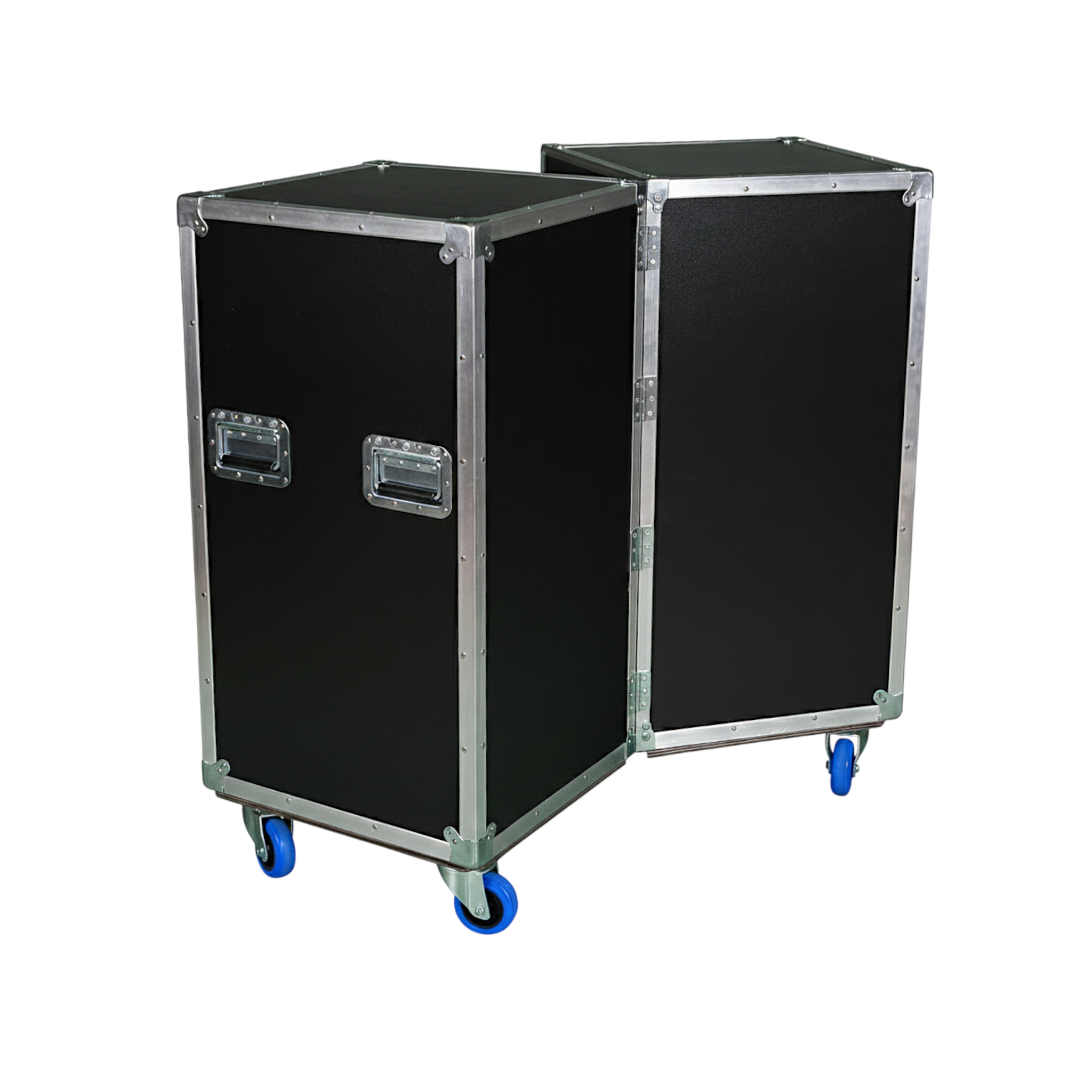 2-Sided Heavy Duty ATA Drum Case with Adjustable Shelves – 20x20x36