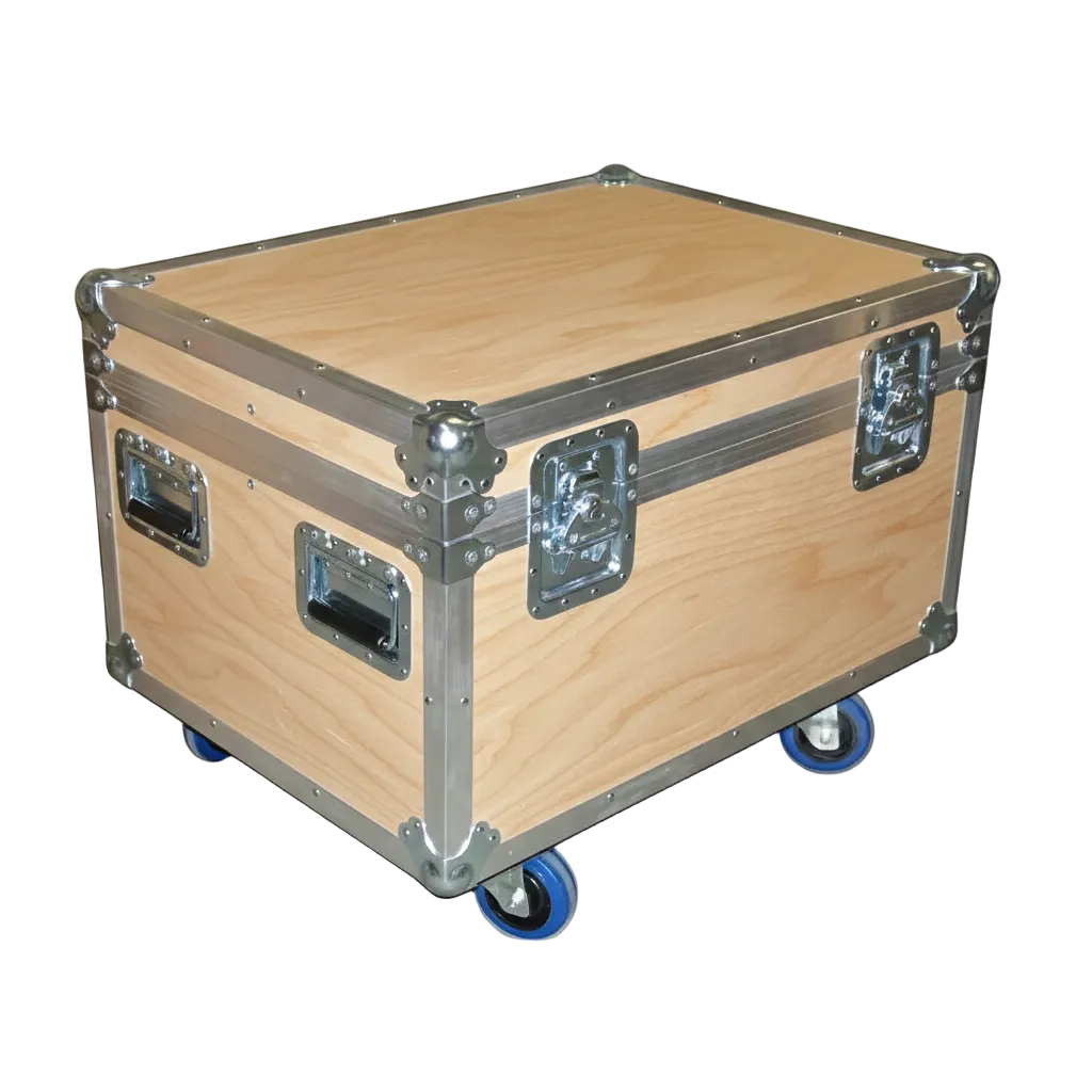 30" x 22" Compact ATA Cable Trunk 20" High with Wheels