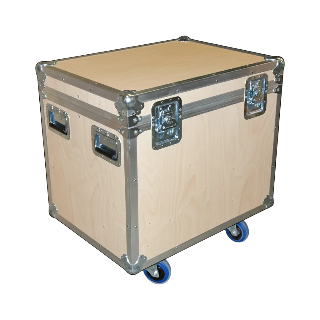 30" x 22" Compact ATA Cable Trunk 28" High with Wheels