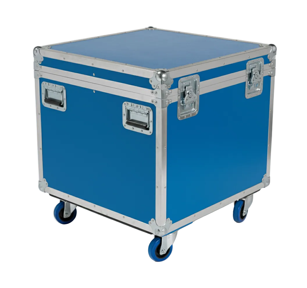 30" x 30" Extra High ATA Road Case Cable Trunk with Wheels