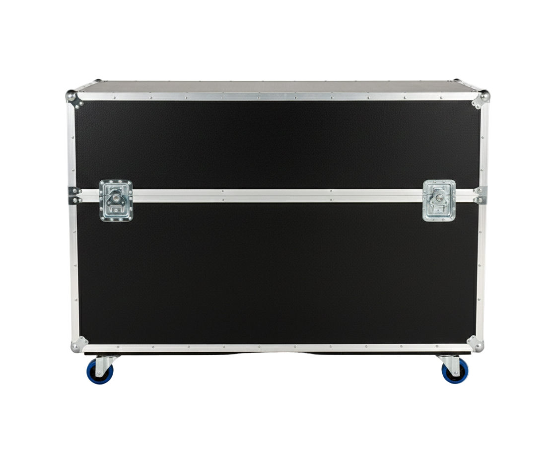 Custom 42"-50" Dual TV Screens Transport ATA Case