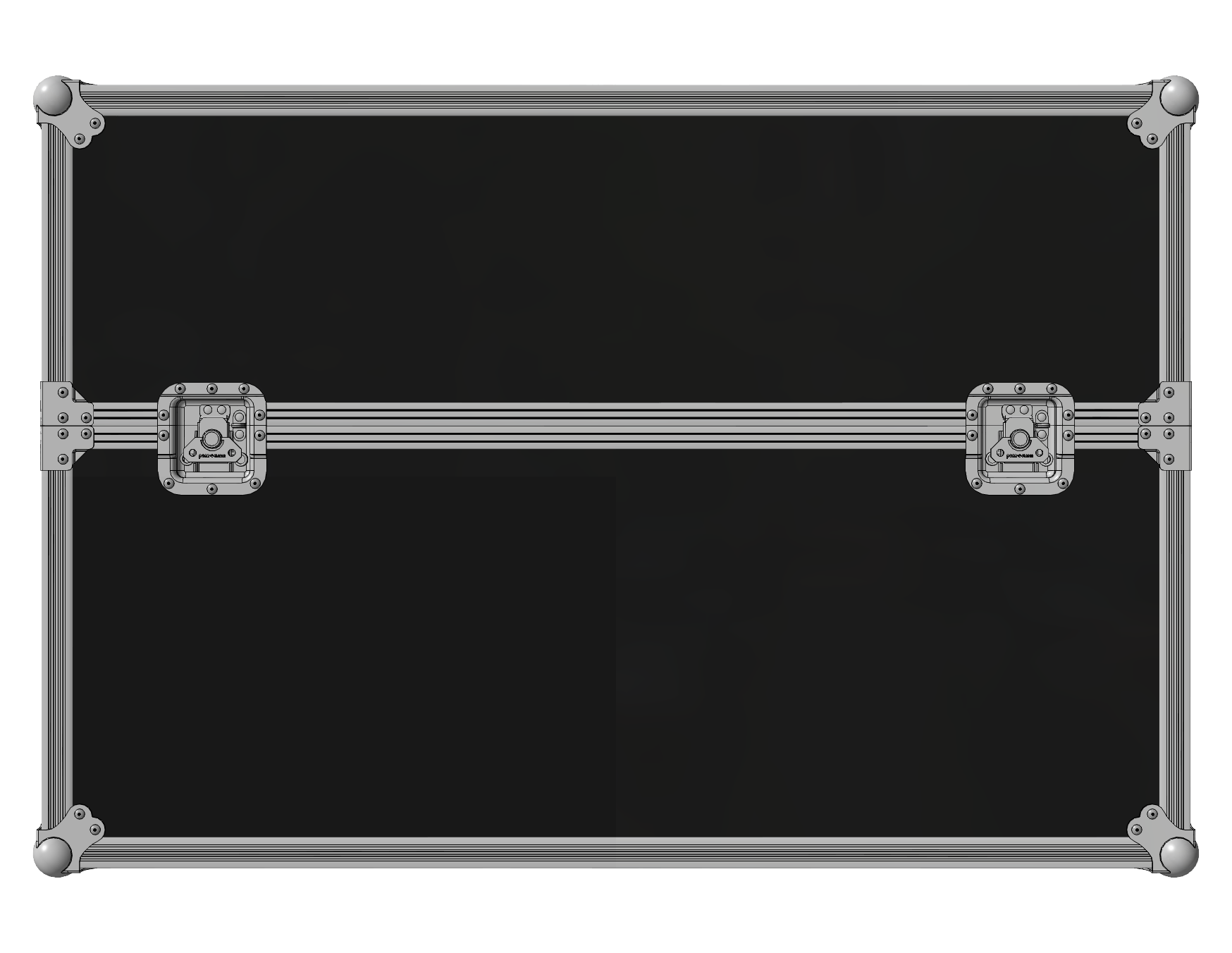 Heavy-Duty 42" ATA TV Case | Universal LCD & LED Protection