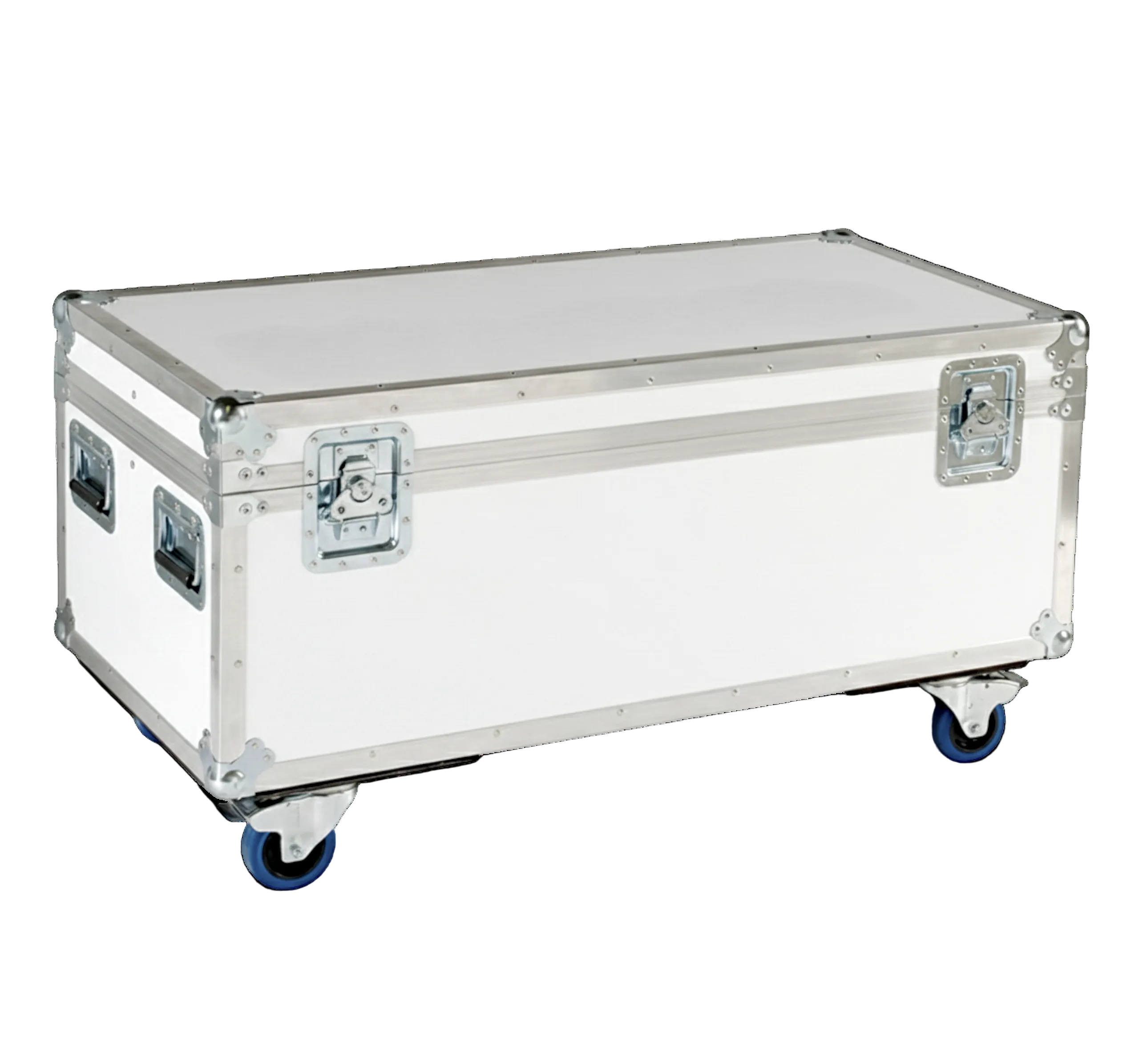 44" x 22" ATA Cable Trunk with 2 Compartments and Wheels