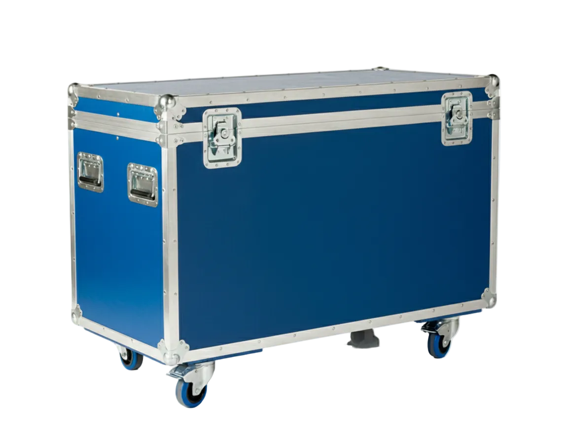 44" x 22" Extra Tall ATA Cable Trunk with Wheels