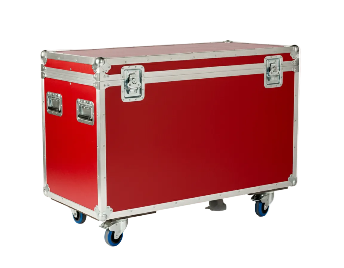 44" x 22" Extra Tall ATA Cable Trunk with Wheels