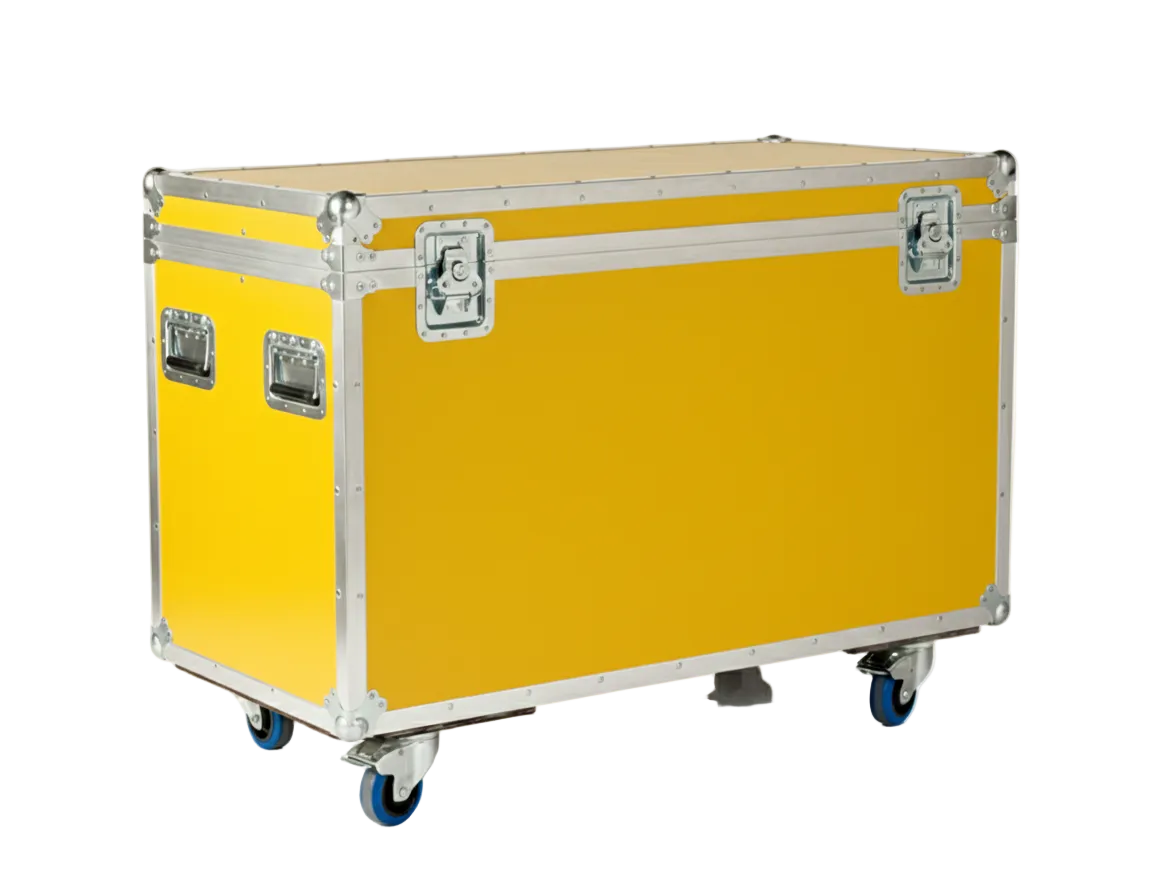 44" x 22" Extra Tall ATA Cable Trunk with Wheels
