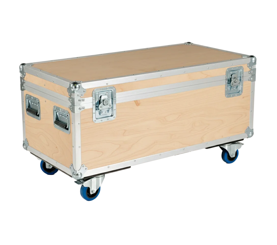 44" x 22" Half Pack ATA Cable Trunk with Wheels