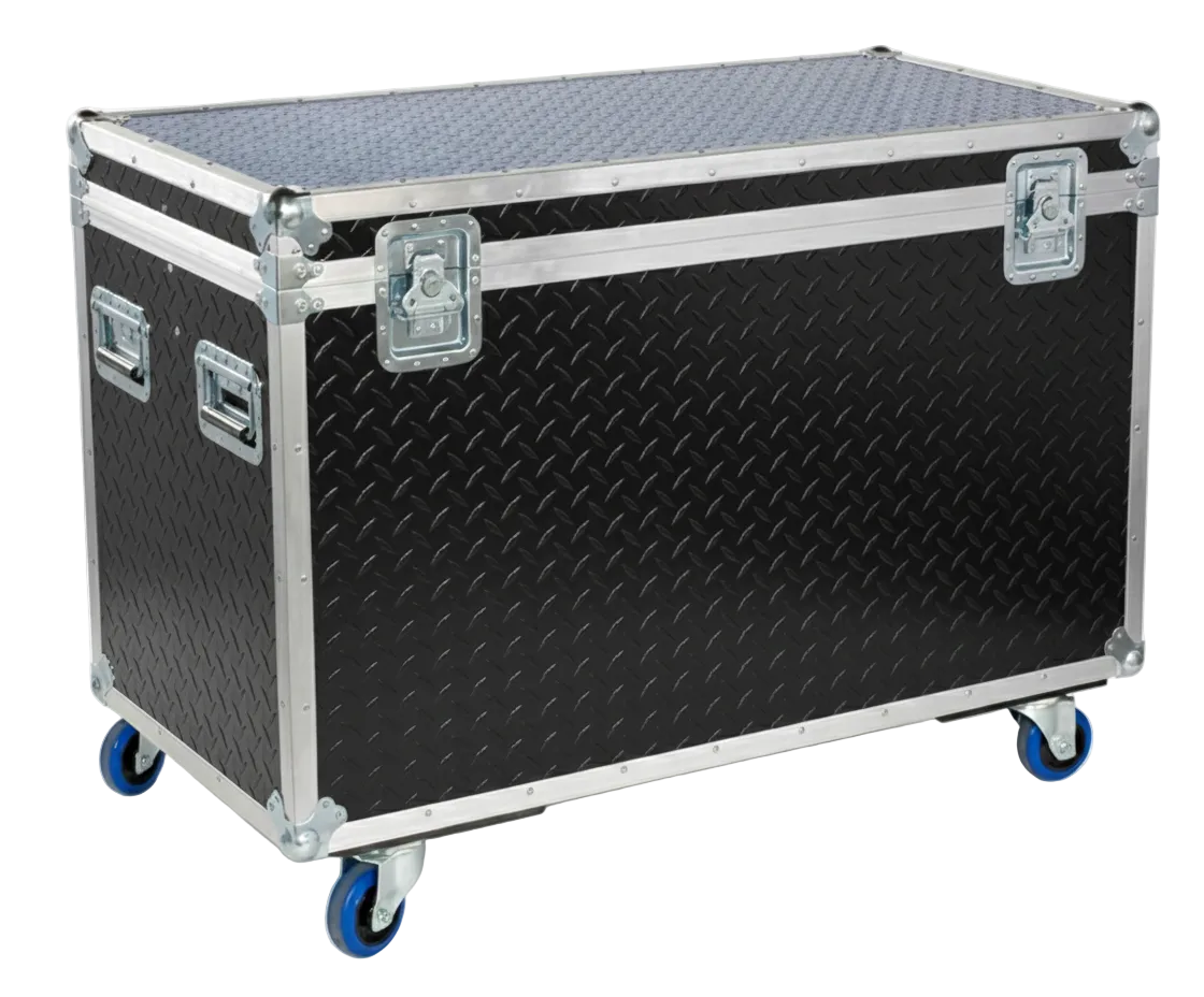 48" Heavy-Duty ATA Cable Trunk with Wheels
