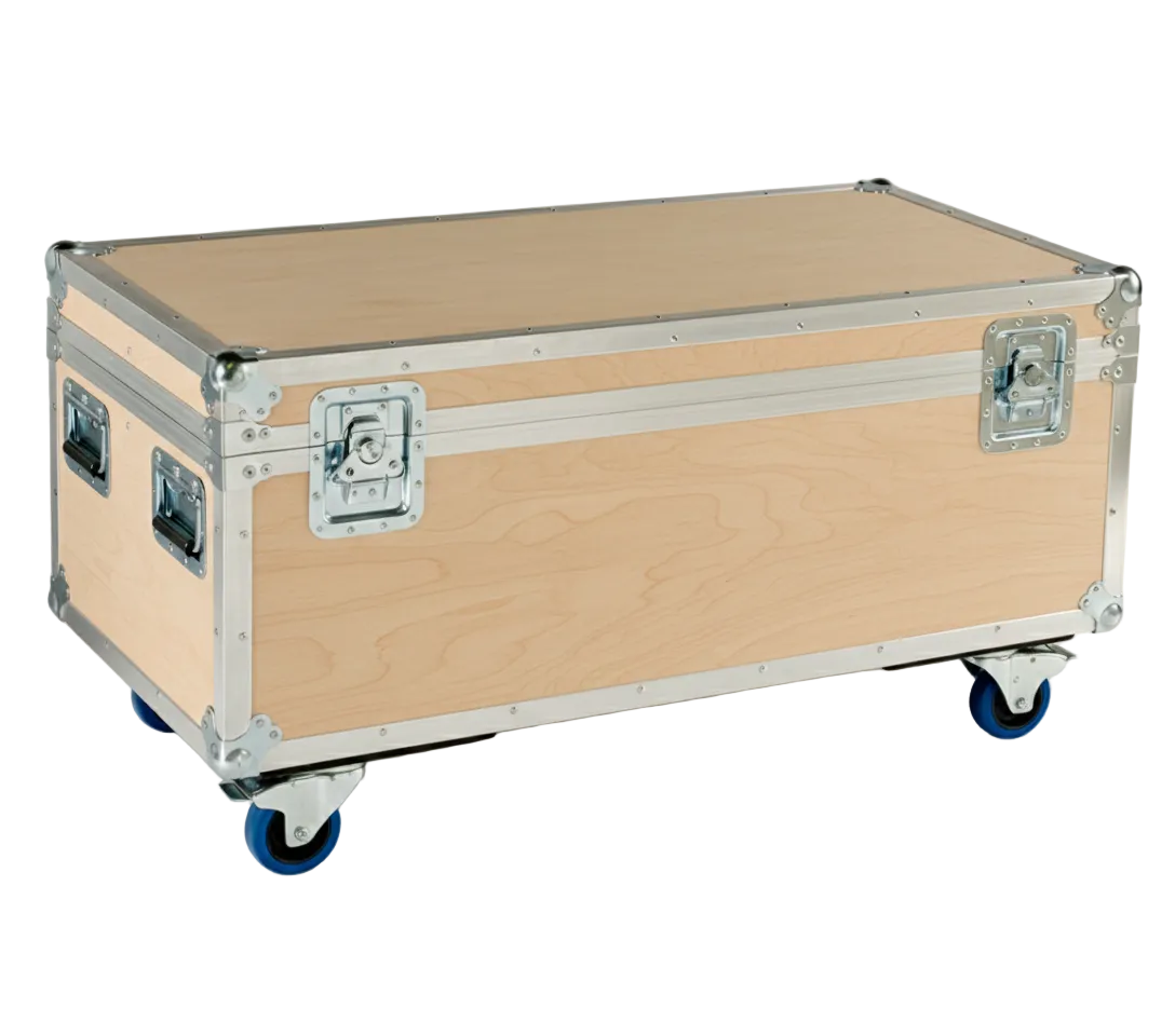 48" x 22" Jumbo ATA Cable Trunk 20" High with Wheels