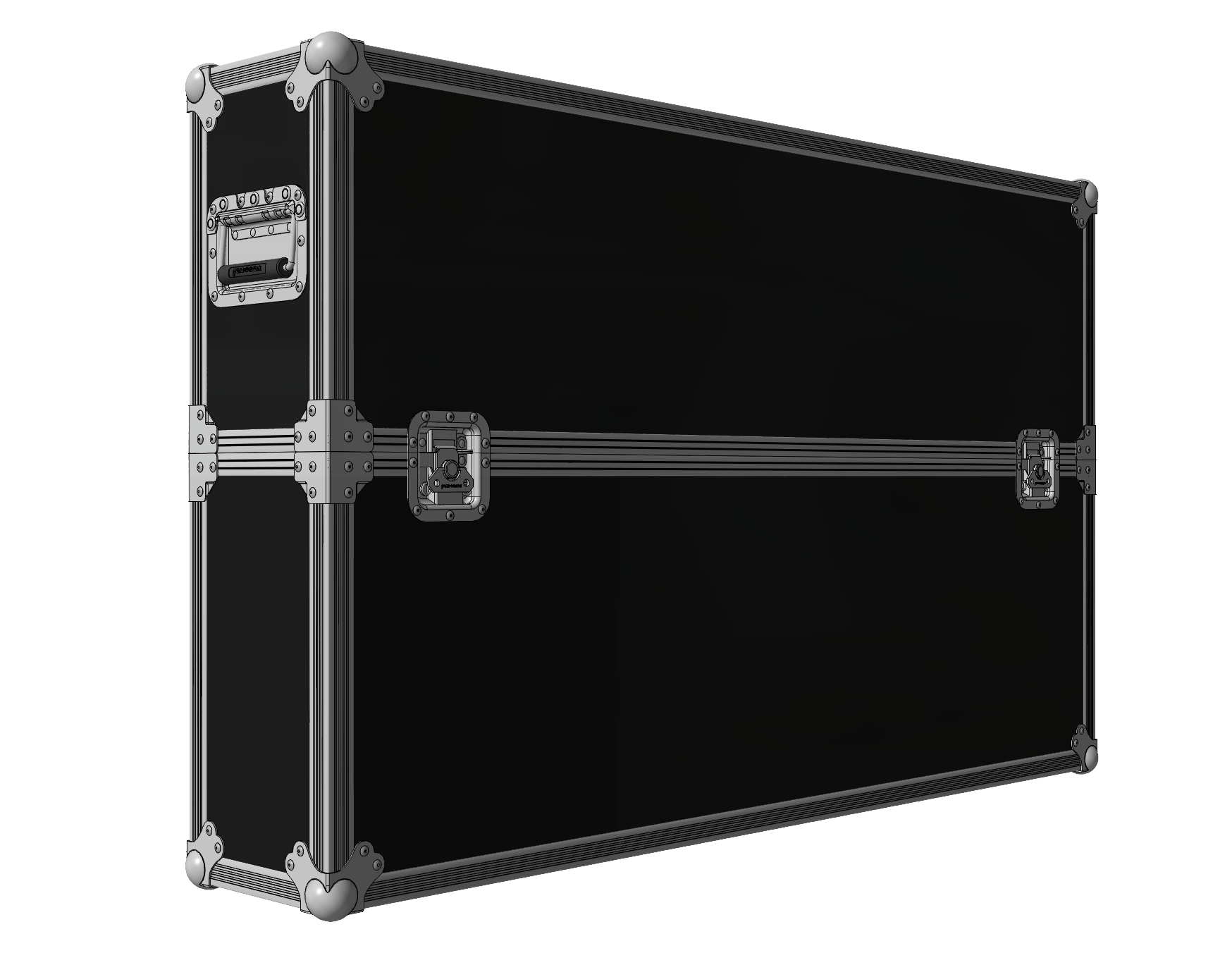 Heavy-Duty 50" TV ATA Road Case for Plasma LCD LED