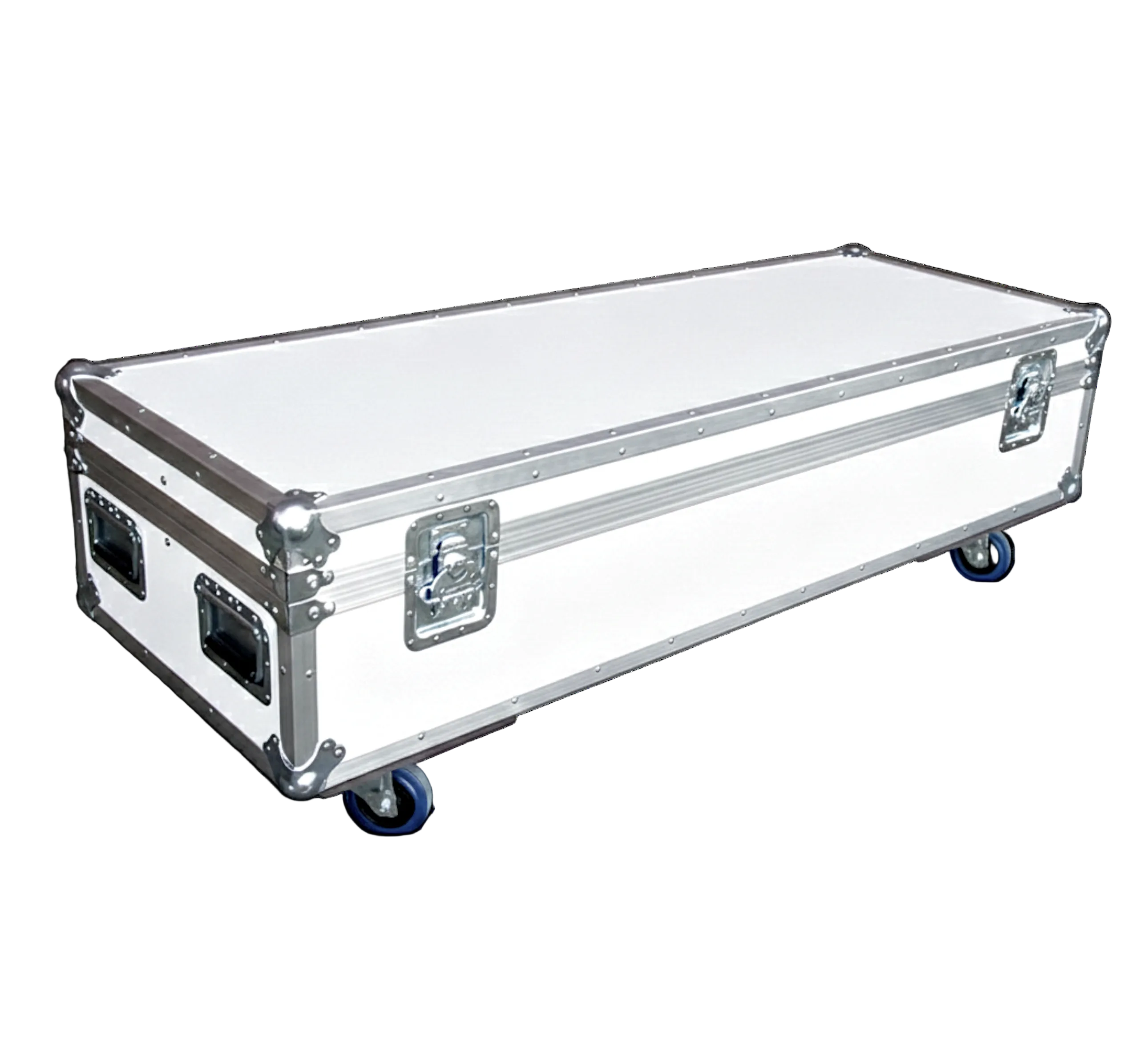 60" x 22" Extra Long ATA Cable Trunk 13" High with Wheels