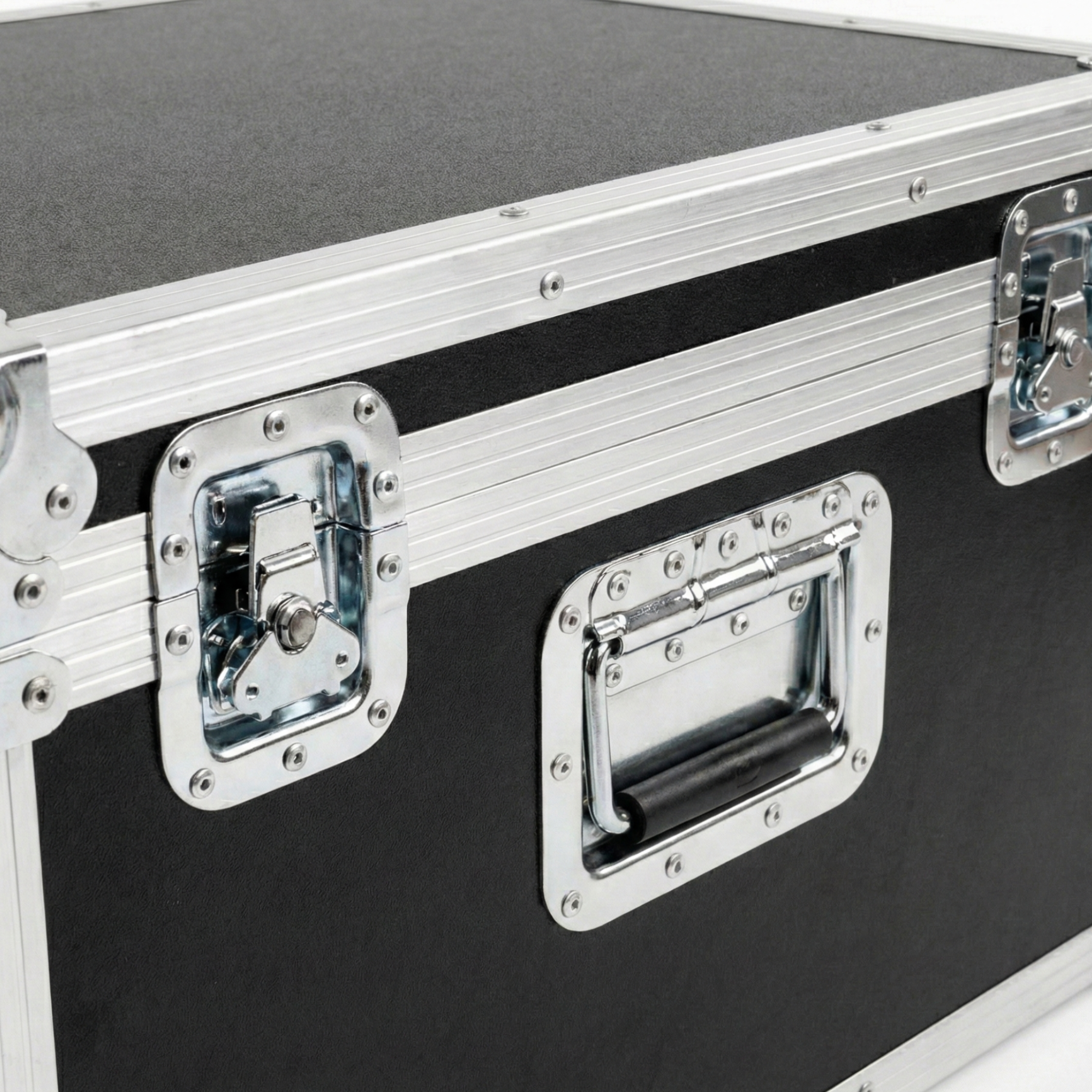 8U Over 3U Rack Mixer ATA Case with Flip-Top for Laptops and iPads