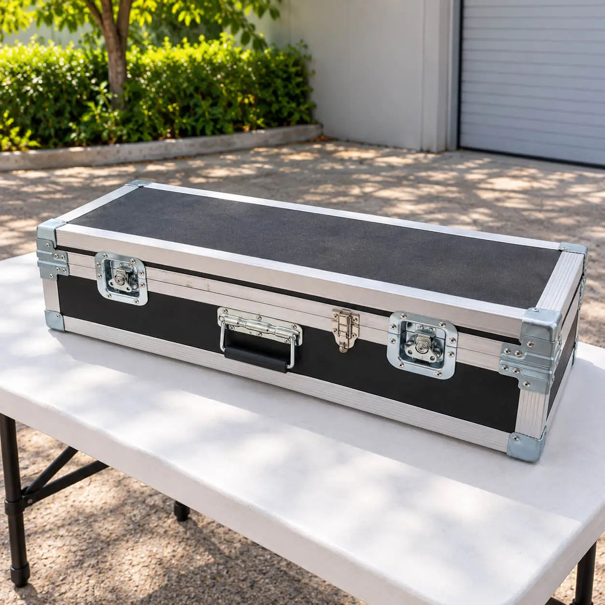 Alto Saxophone ATA Road Case with Wheels & Foam Interior