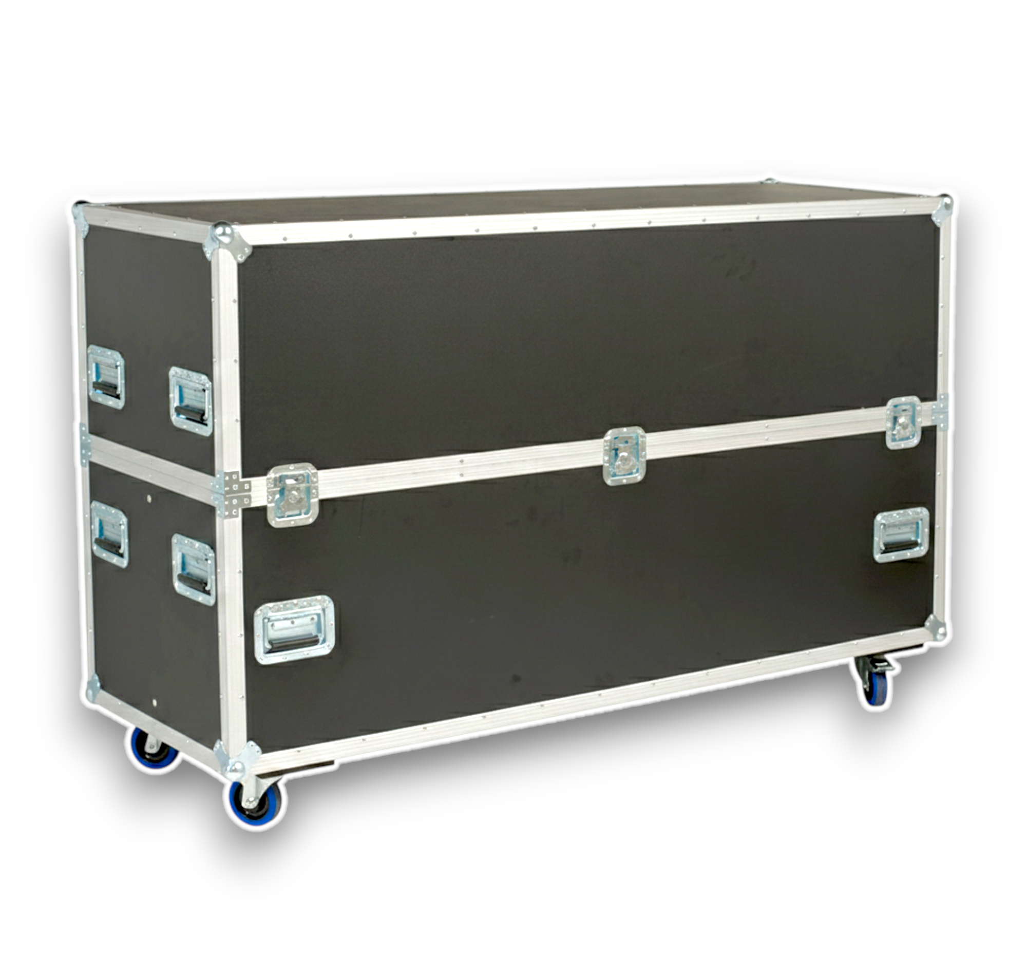Adjustable 45"-70" Fits 2 Screens TV ATA Road Case