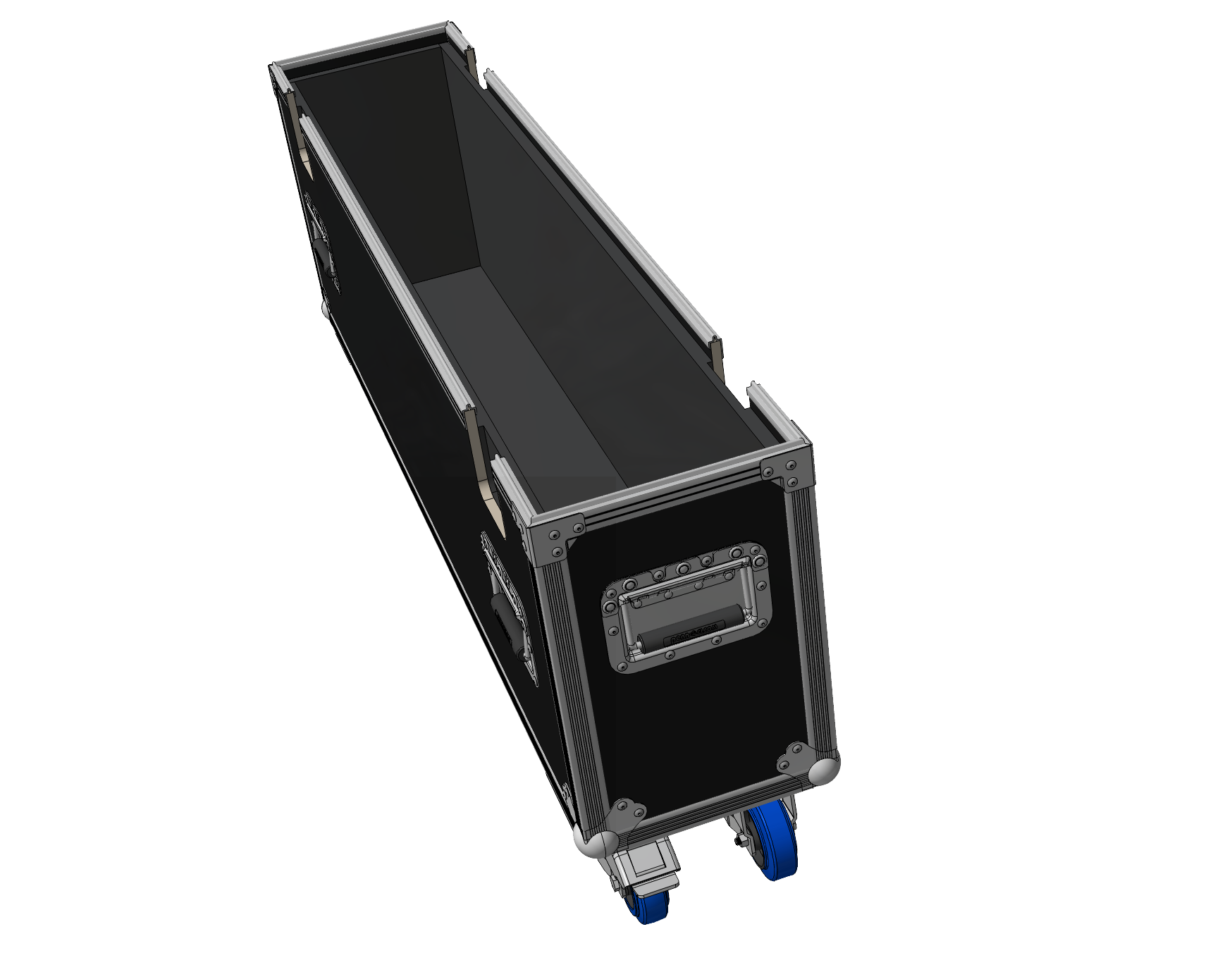 Adjustable Heavy-Duty 32"-55" TV ATA Road Case