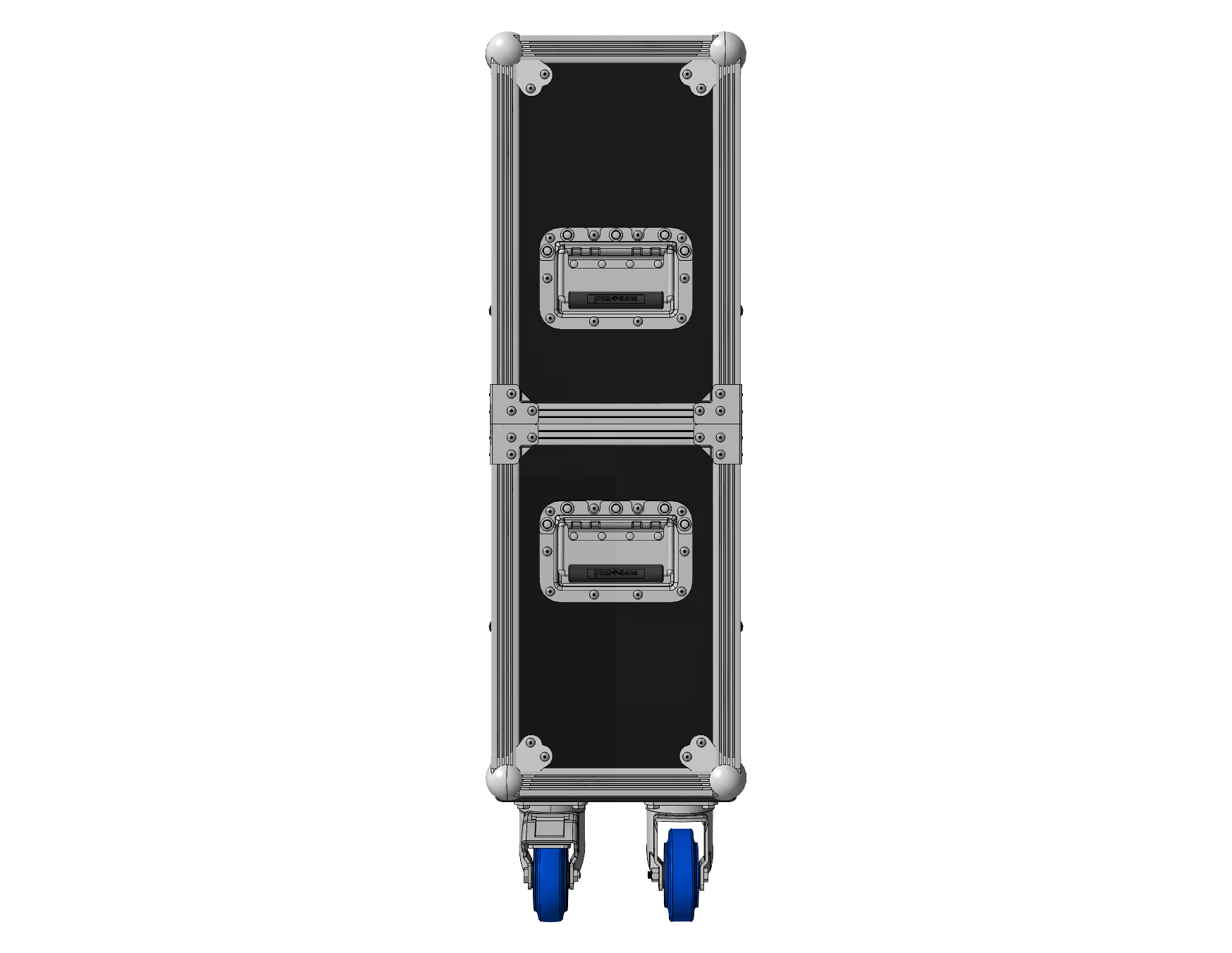 Adjustable Heavy-Duty 32"-55" TV ATA Road Case