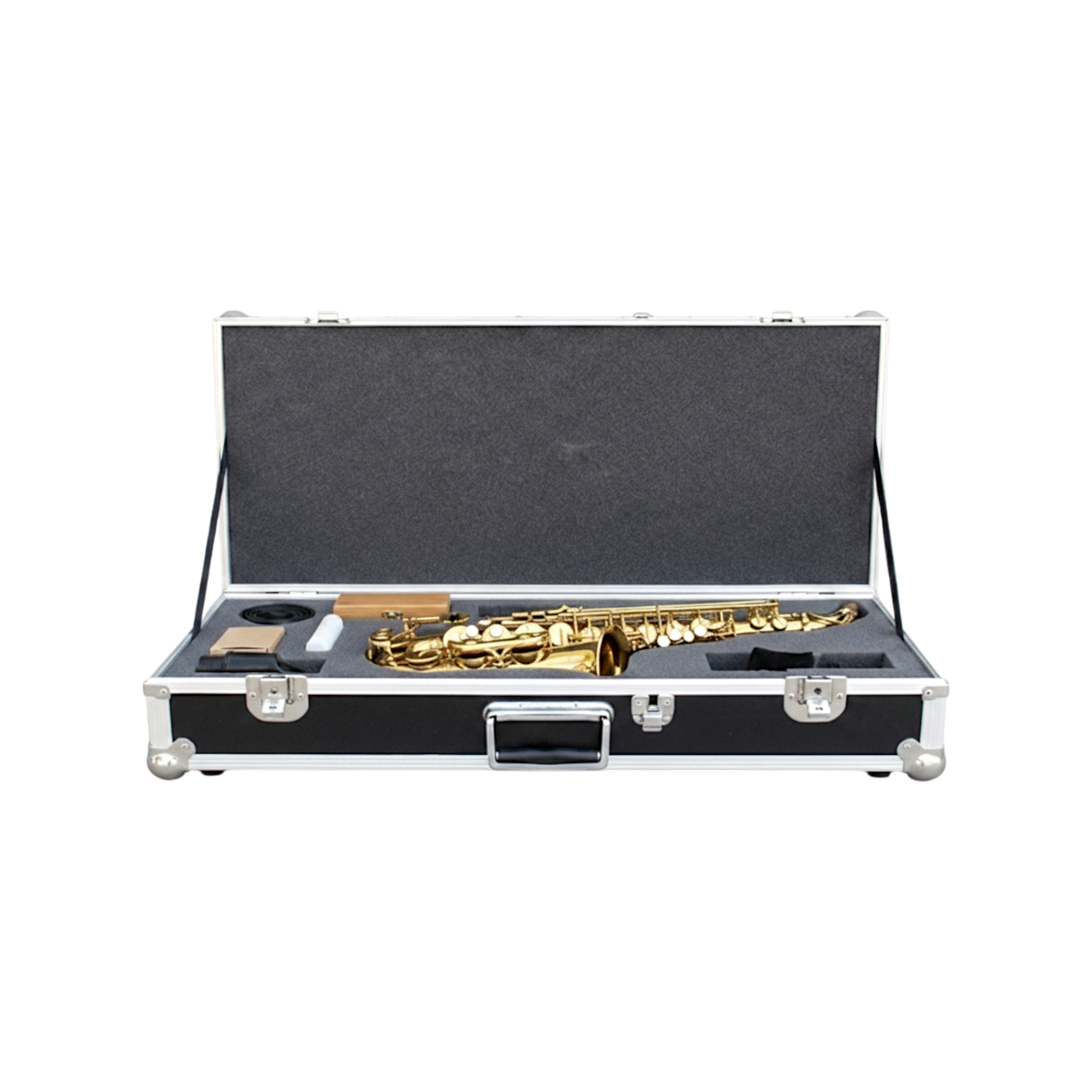 Alto Saxophone ATA Road Case with Wheels & Foam Interior