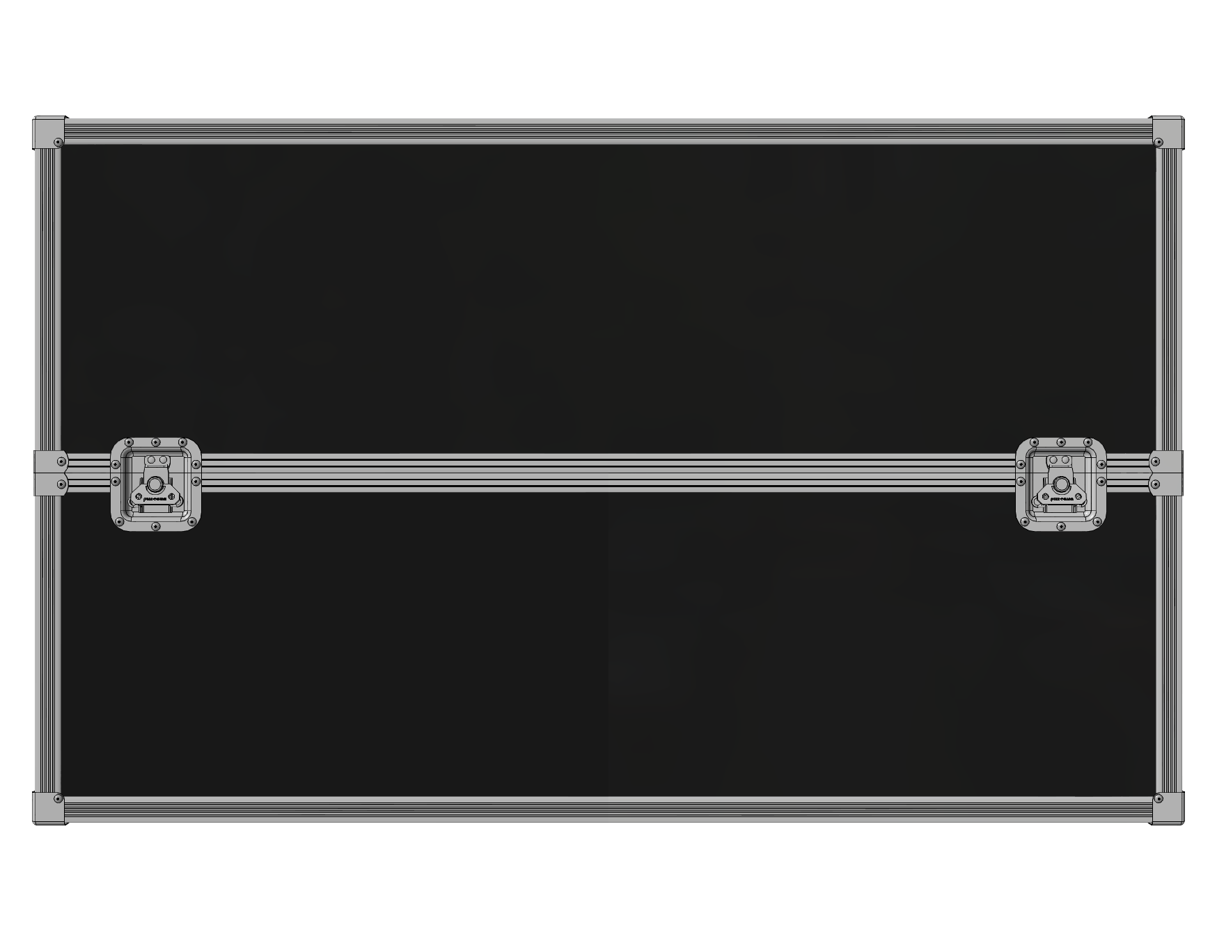 50" LCD LED ATA TV Case | Lightweight Transport Case