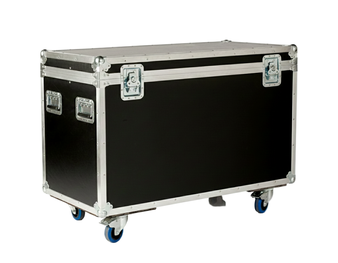 44" x 22" Extra Tall ATA Cable Trunk with Wheels