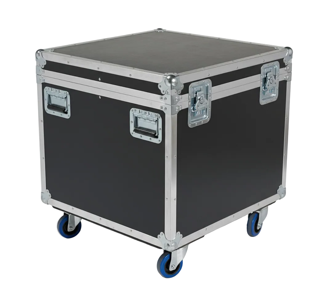 30" x 30" Extra High ATA Road Case Cable Trunk with Wheels