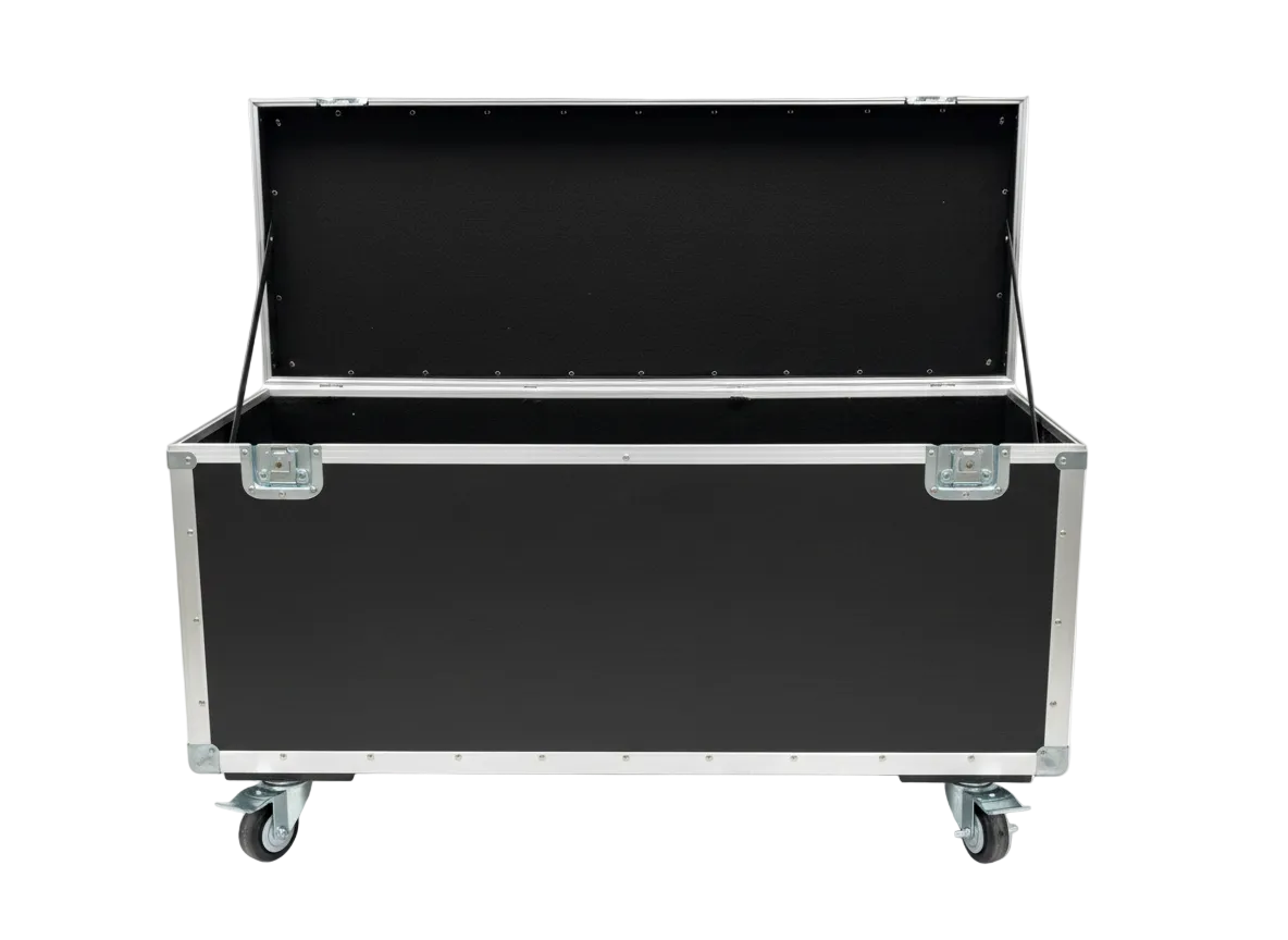 Medium Duty 1/4" ATA Shipping and Supply Trunk Case with Wheels