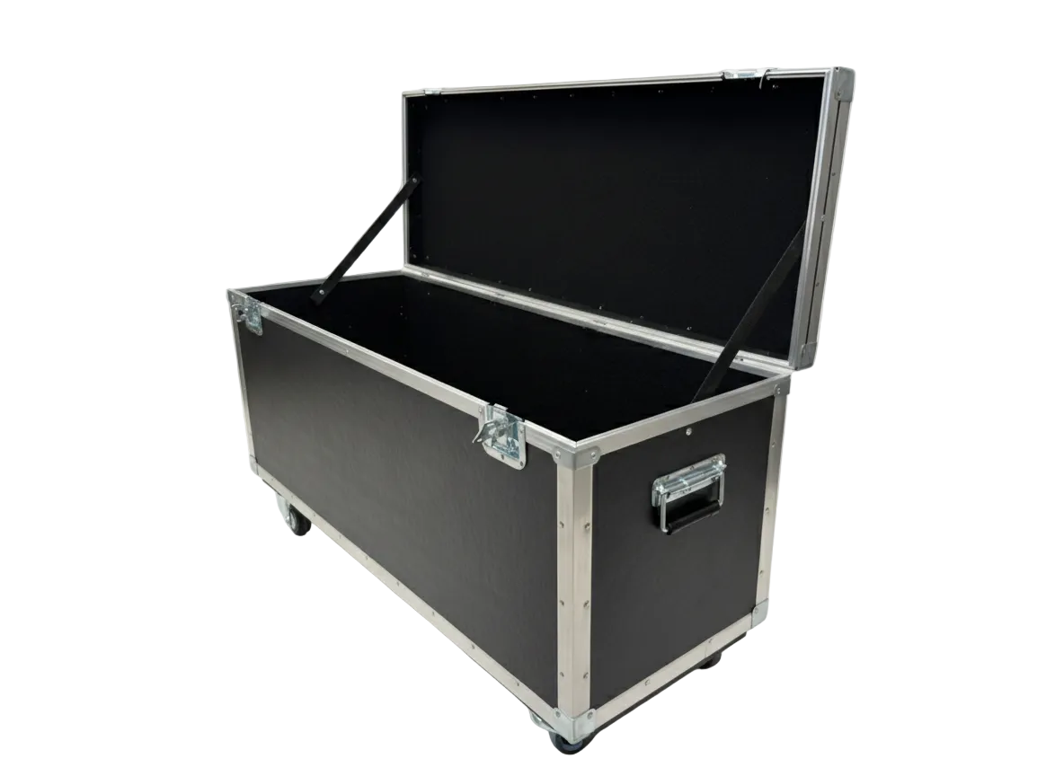 Medium Duty 1/4" ATA Shipping and Supply Trunk Case with Wheels