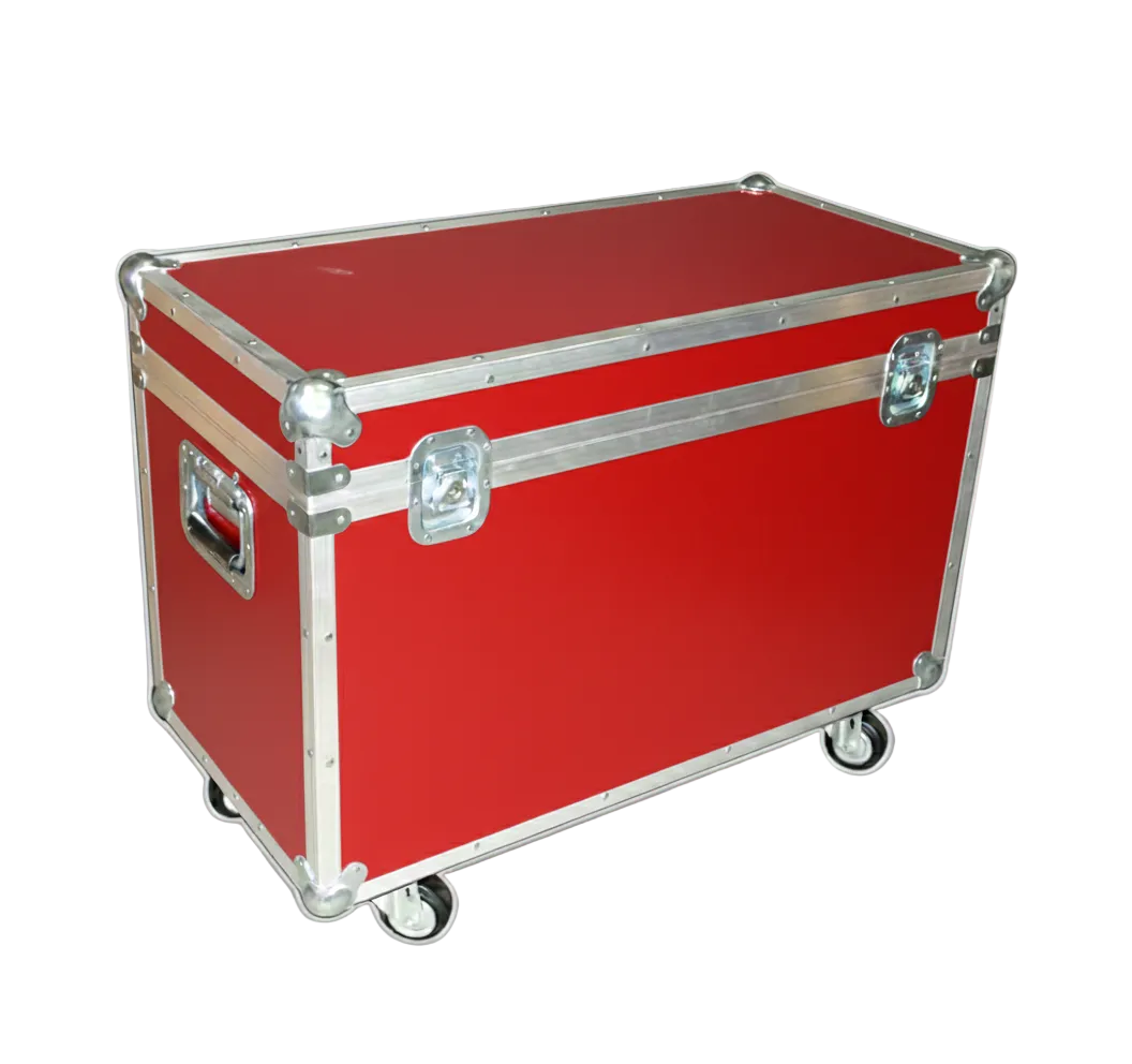 Medium Duty 1/4" ATA Supply Trunk with 2 Dividers, Top Tray & Wheels
