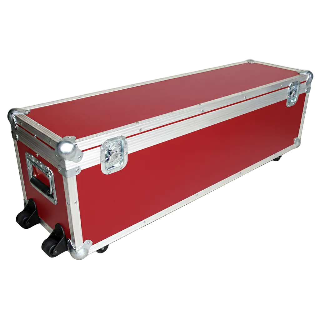Extended Medium Duty 1/4" ATA Supply Trunk with Dolly Wheels