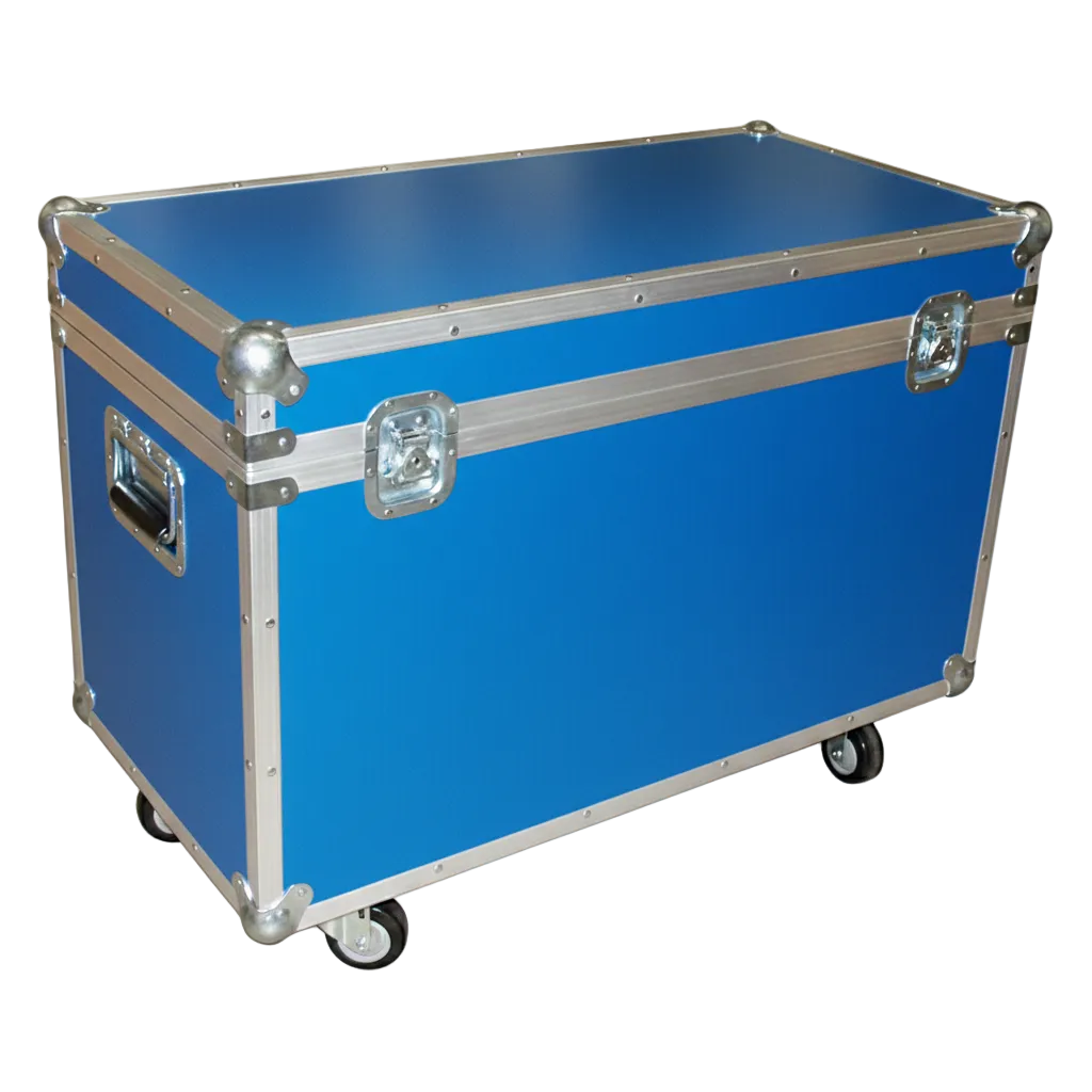 Medium Duty 1/4" ATA Supply Trunk with Wheels – 12 Colors