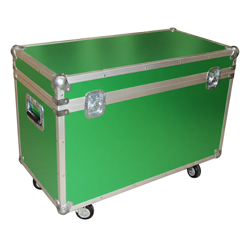 Medium Duty 1/4" ATA Supply Trunk with Wheels – 12 Colors