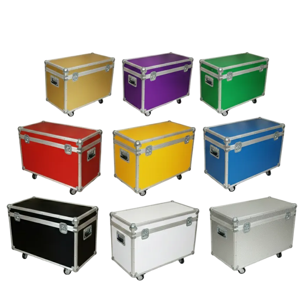 Medium Duty 1/4" ATA Supply Trunk with Wheels – 12 Colors