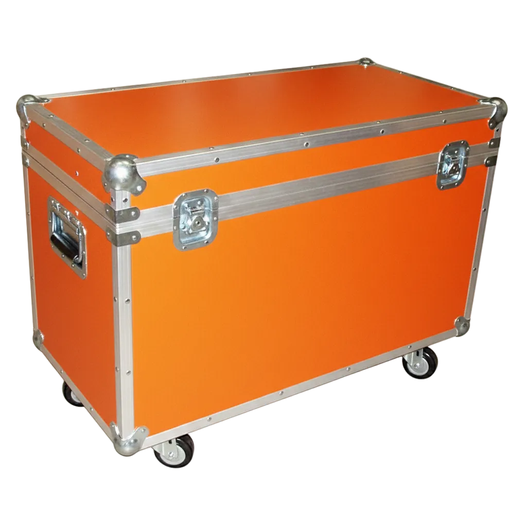 Medium Duty 1/4" ATA Supply Trunk with Wheels – 12 Colors