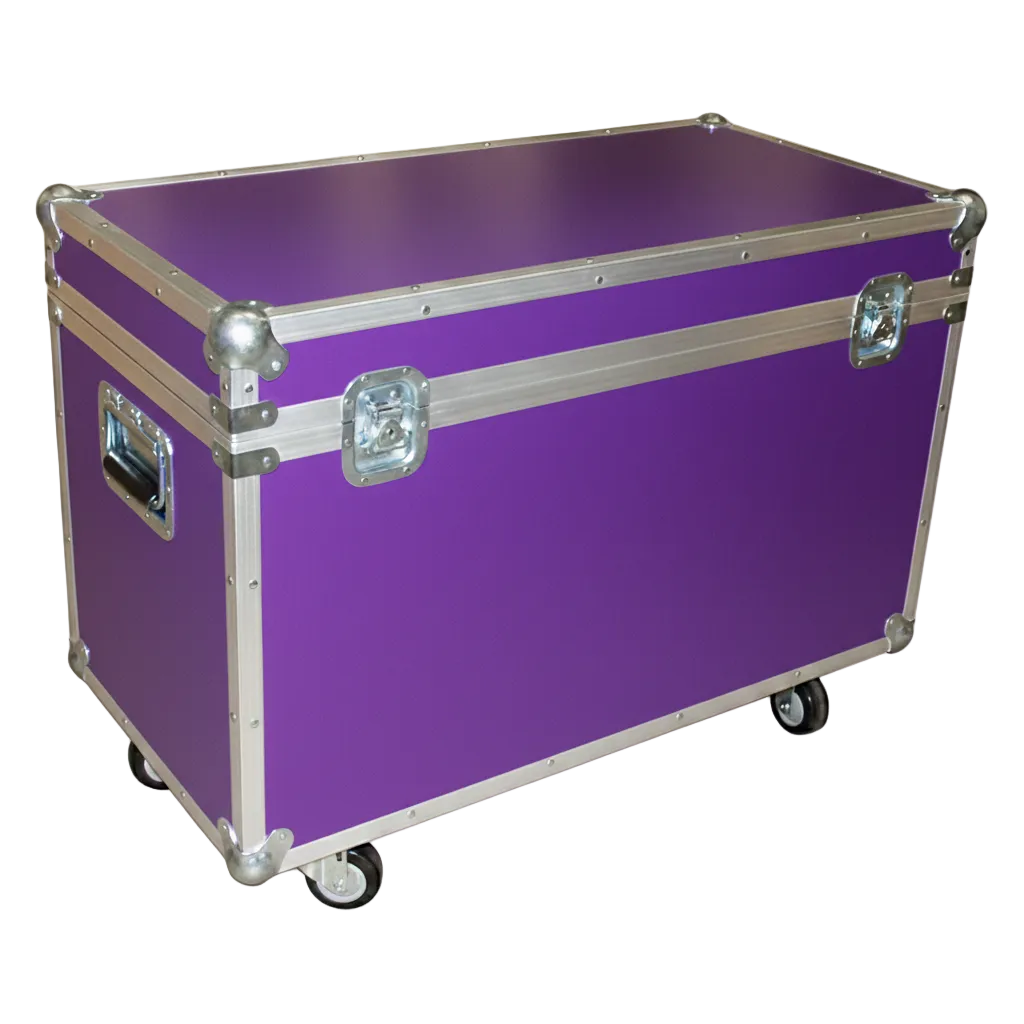 Medium Duty 1/4" ATA Supply Trunk with Wheels – 12 Colors