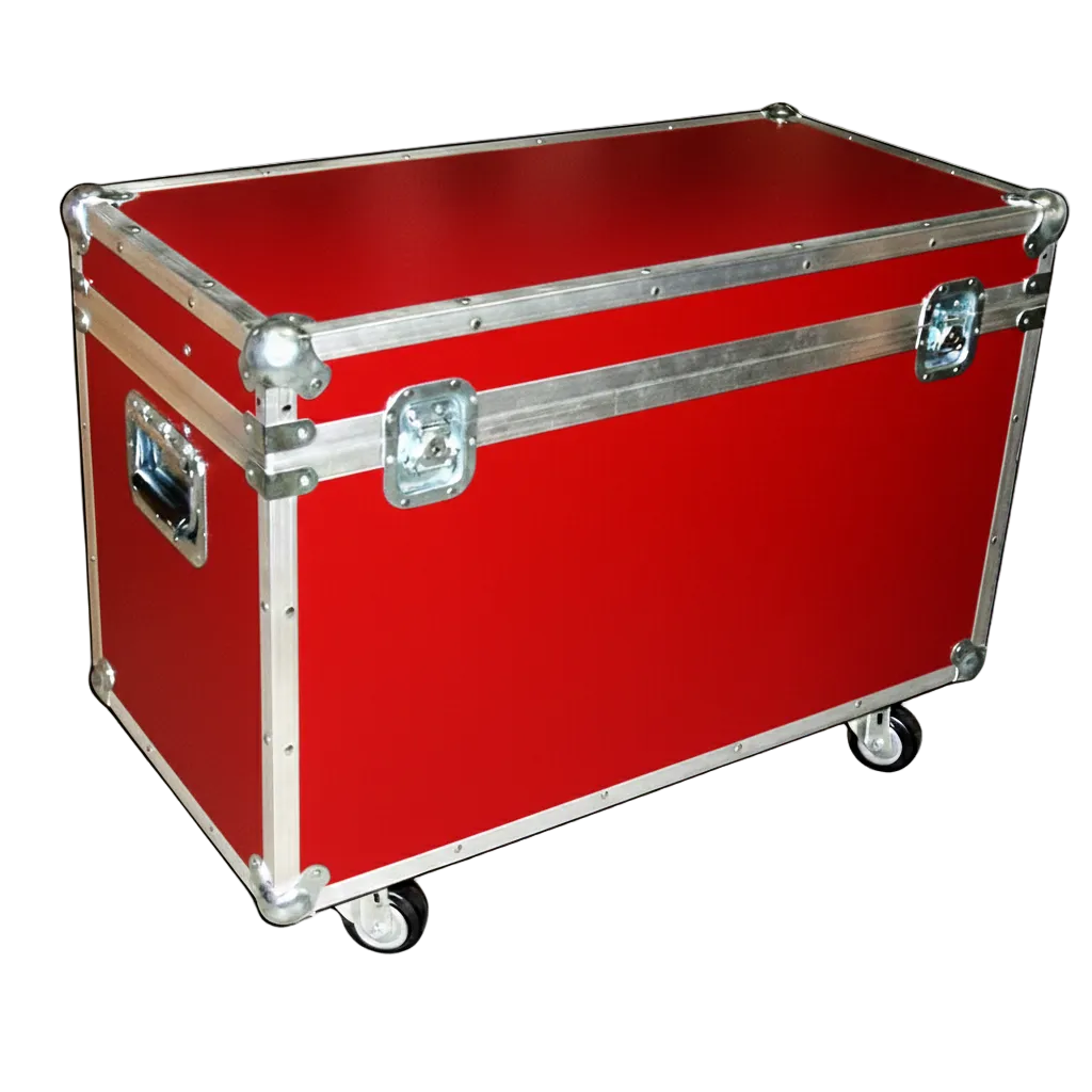 Medium Duty 1/4" ATA Supply Trunk with Wheels – 12 Colors