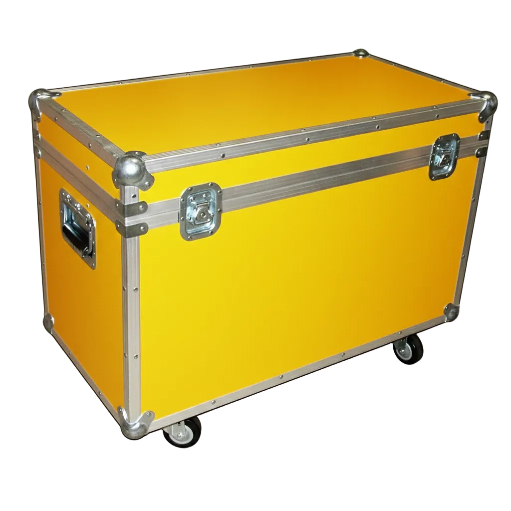 Medium Duty 1/4" ATA Supply Trunk with Wheels – 12 Colors