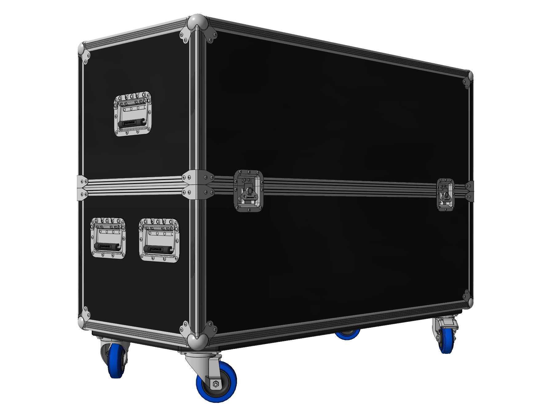Heavy-Duty 38"- 47" ATA TV Case | Fits Multiple Screens