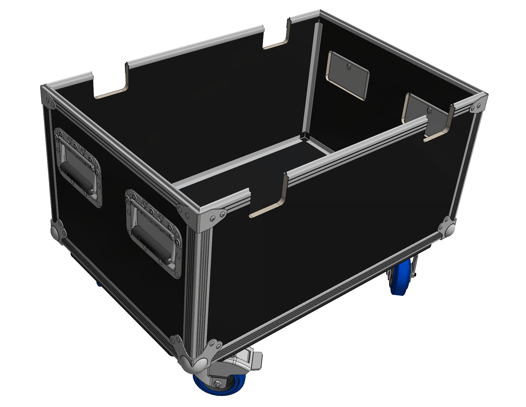 Heavy-Duty 38"- 47" ATA TV Case | Fits Multiple Screens