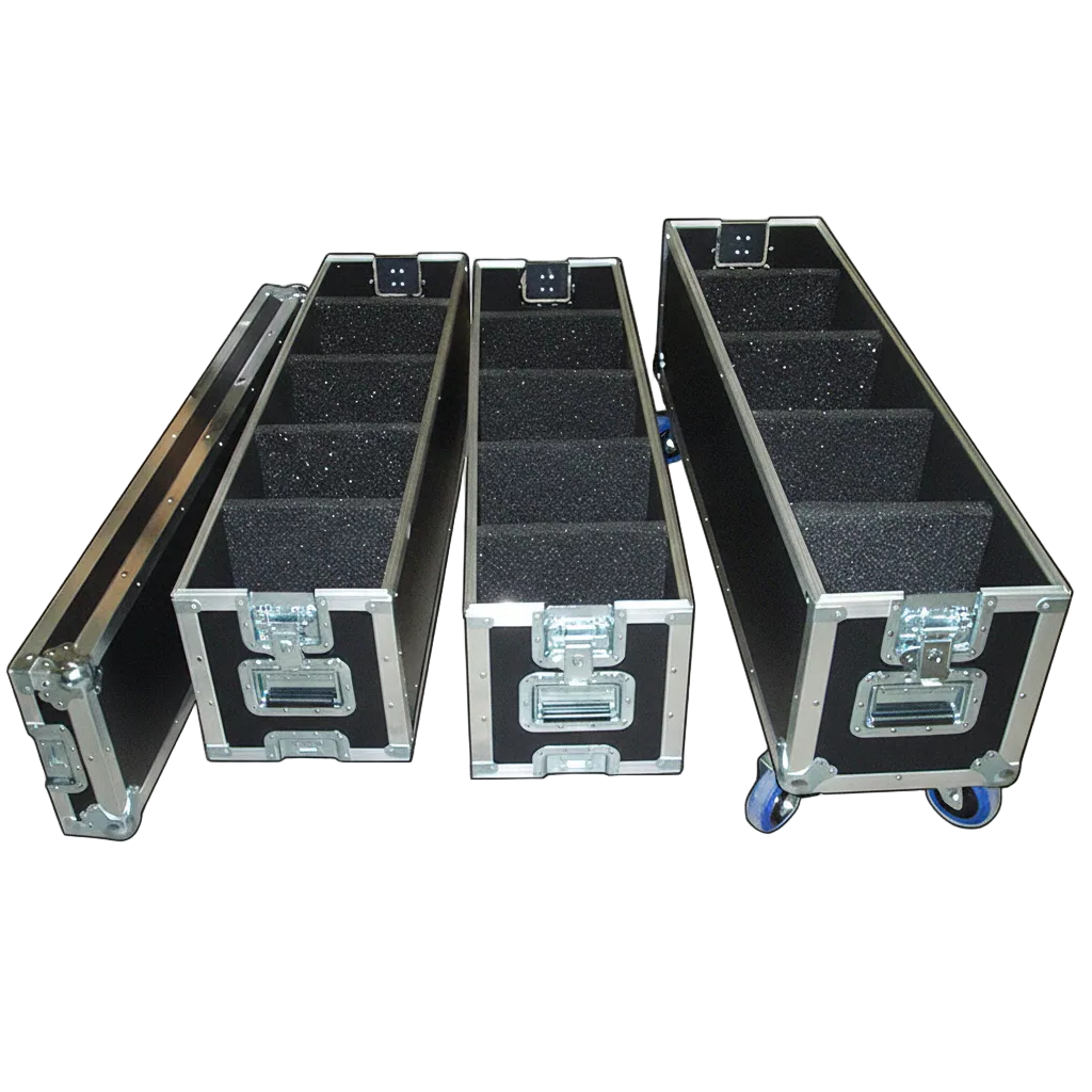 Triple Decker ATA Utility Case with 12 Removable Foam Dividers
