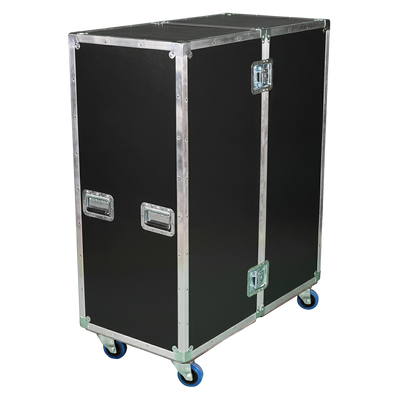 2-Sided 20x20x46 Utility Trunk Case with Adjustable Shelves
