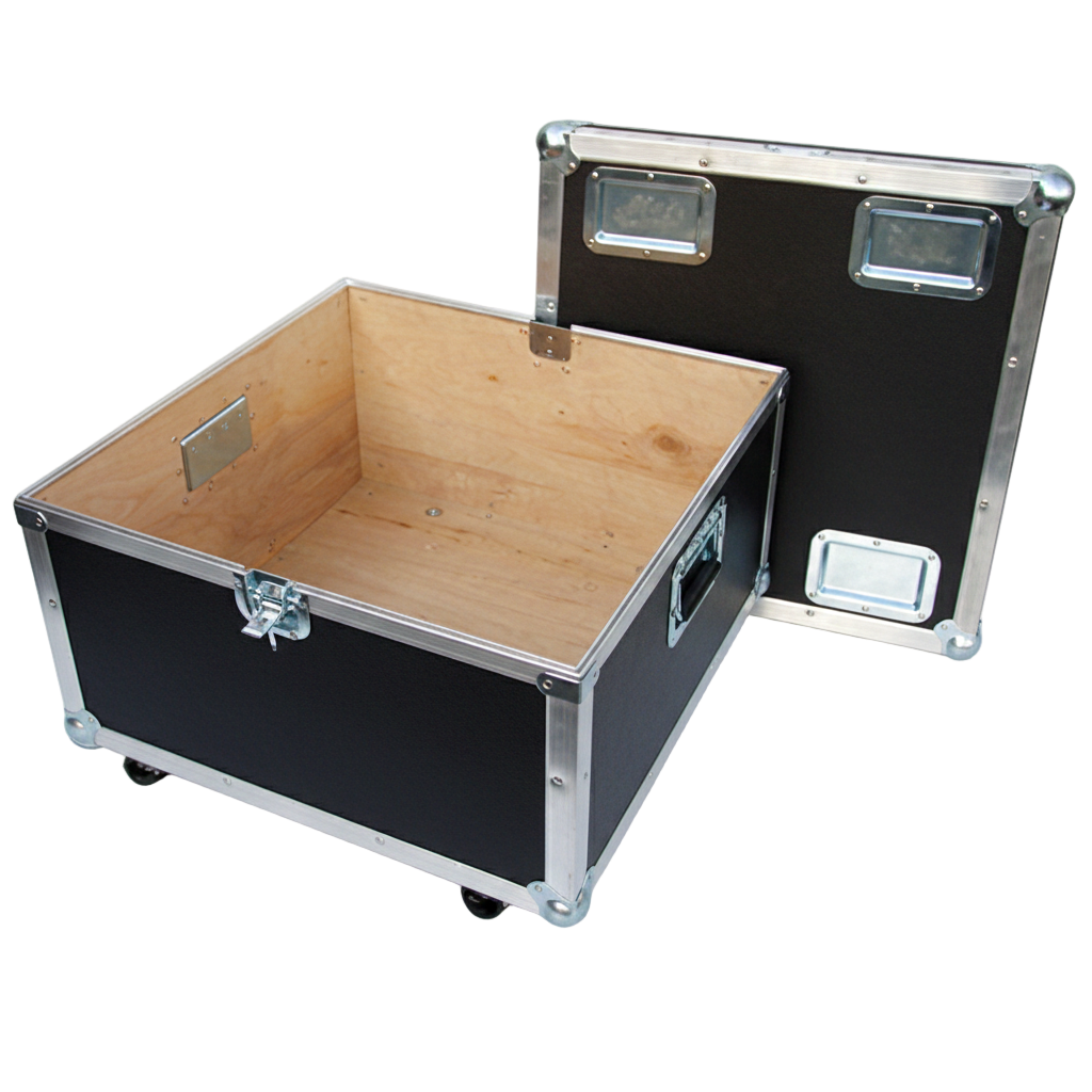 Stackable 23x23x13 ATA Utility Trunk Case with Wheels