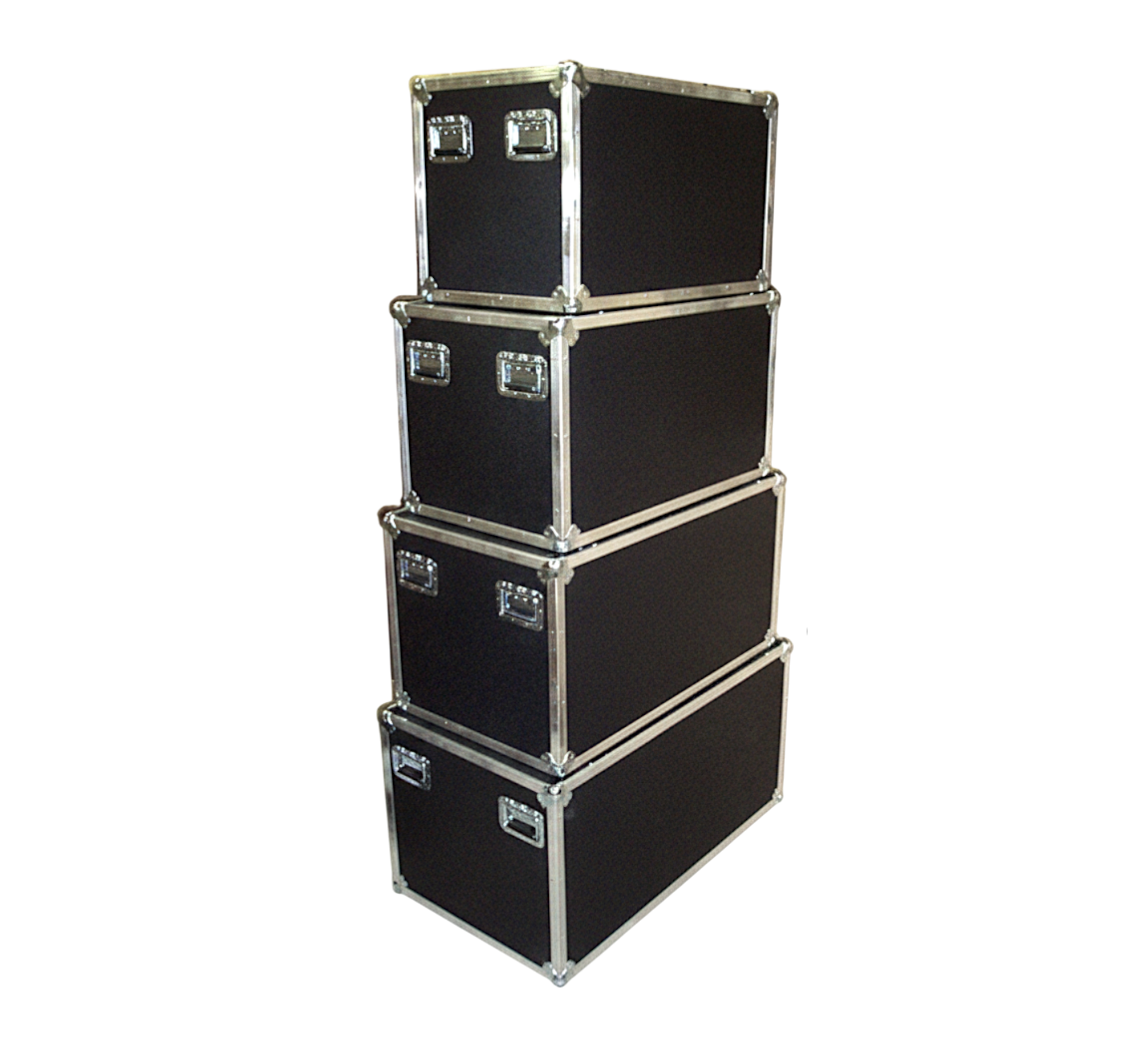 34" and 38" Latchless Flat Lid 3/8" ATA Utility Trunks
