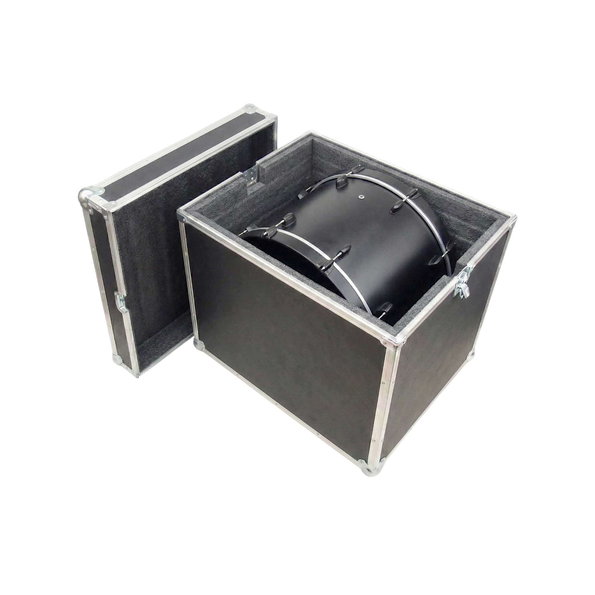 Bass Drum ATA Road Case 16x20 or 16x22 1/4" Ply Medium Duty Protection